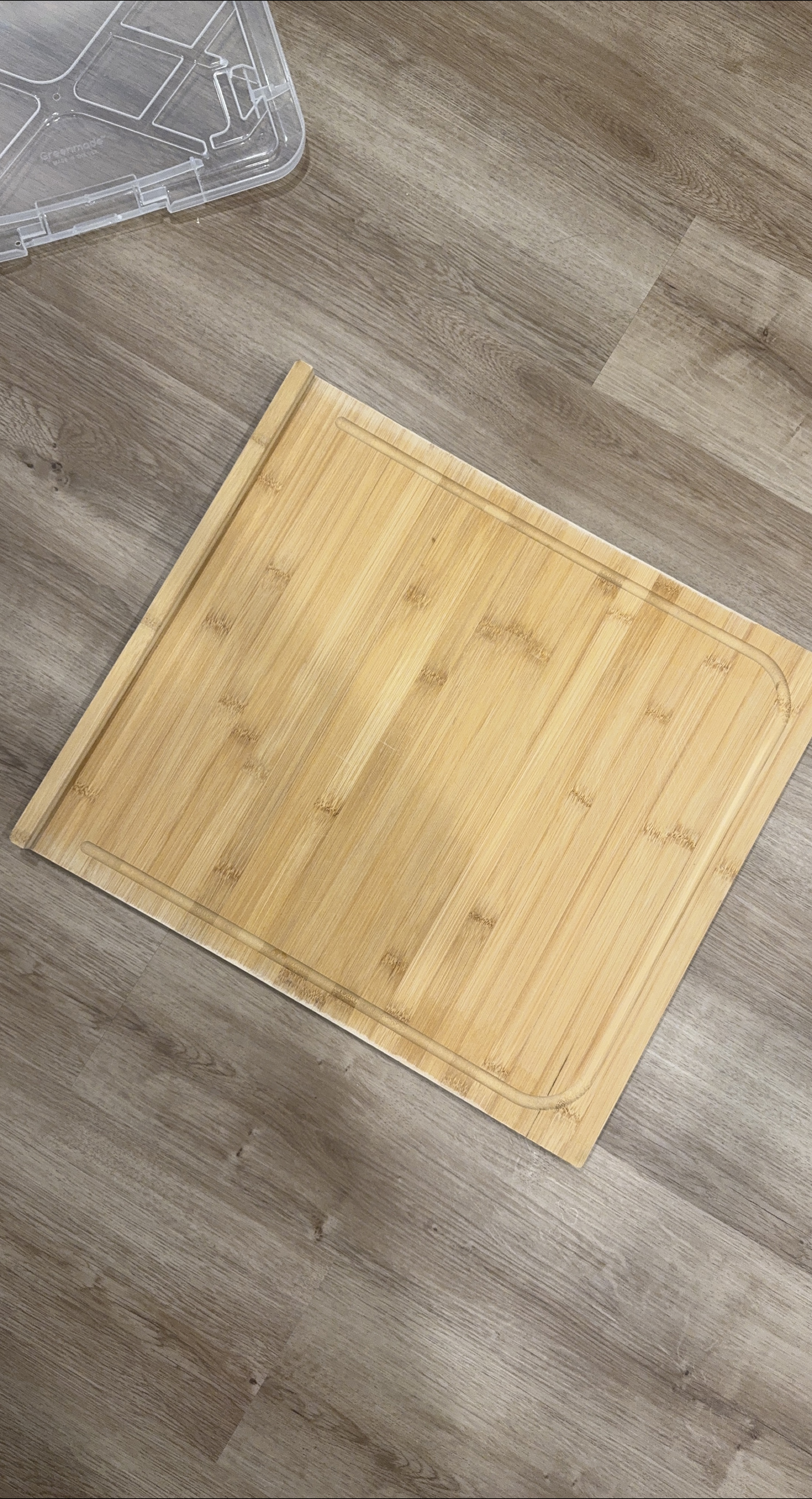 Farberware Bamboo Cutting Board with Knives - photo 2