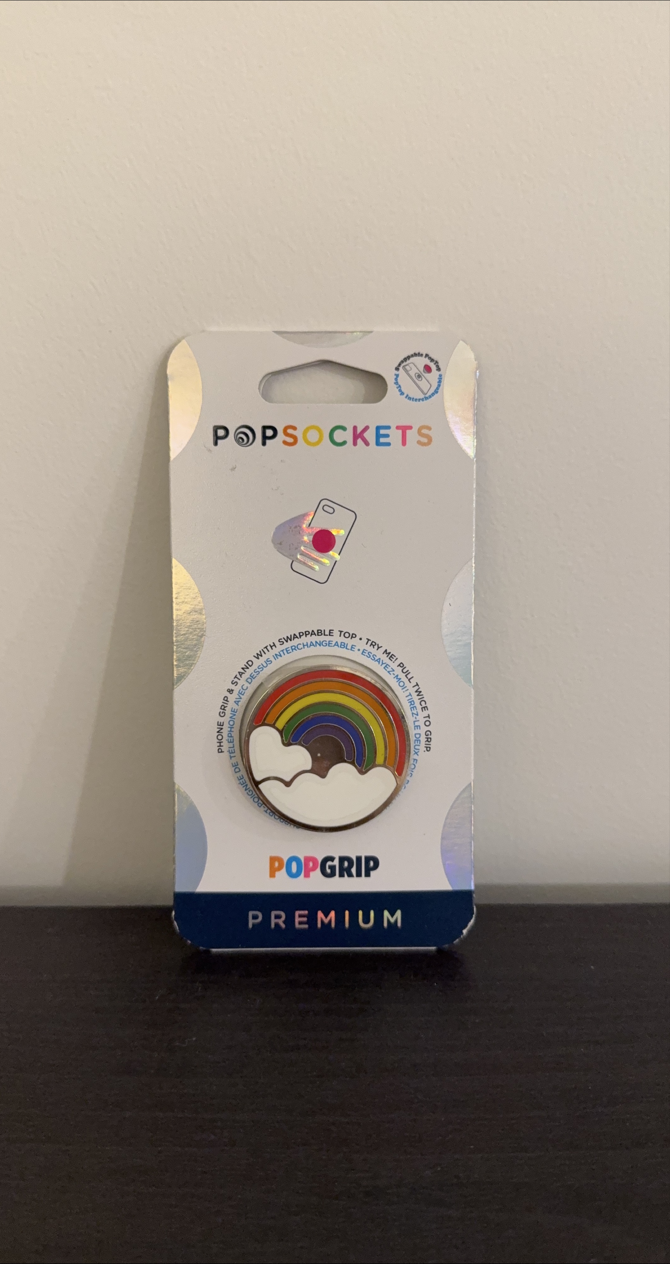 New PopSockets PopGrip Premium Rainbow Cloud thumbnail