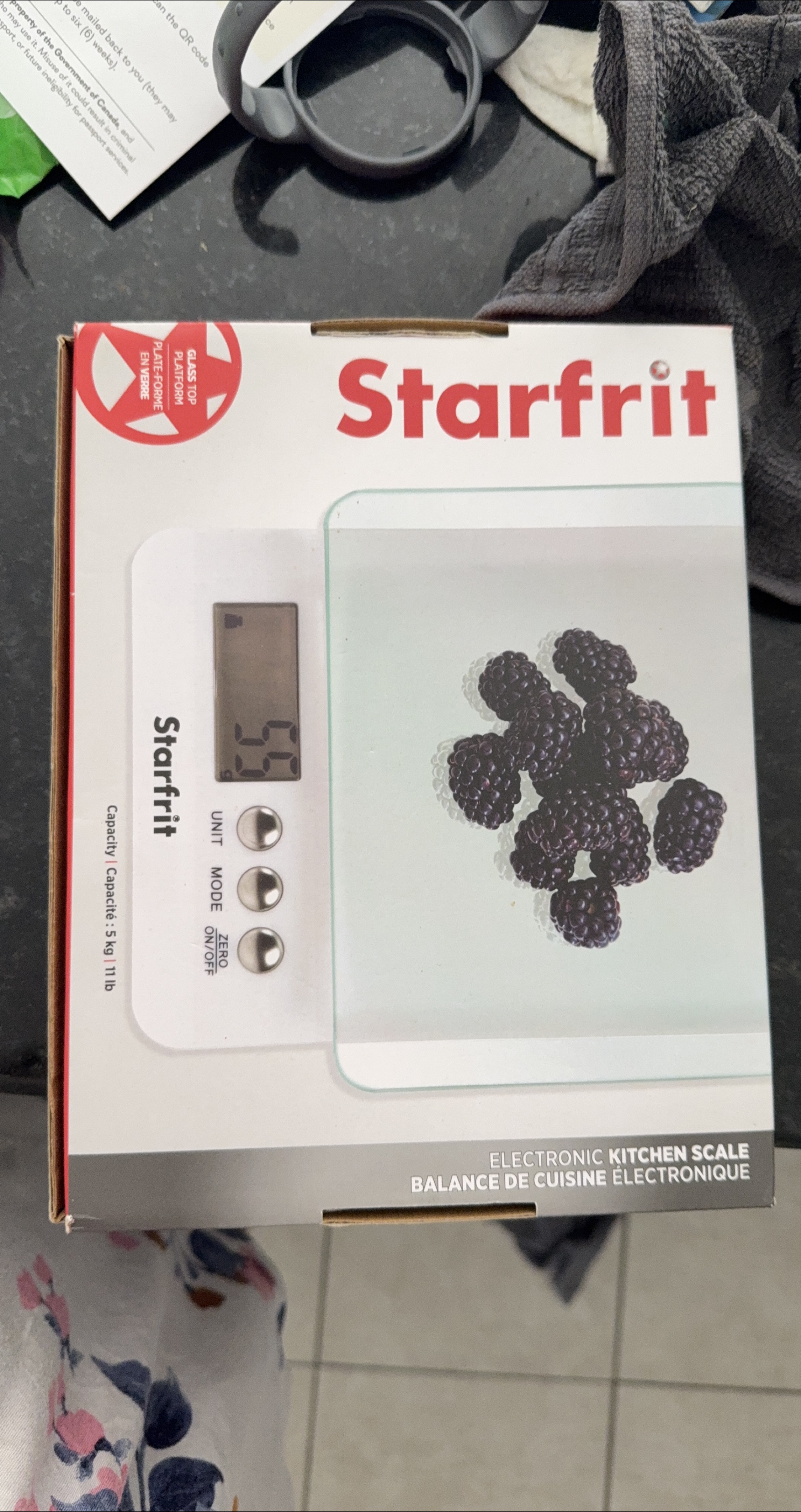 Starfrit kitchen scale thumbnail