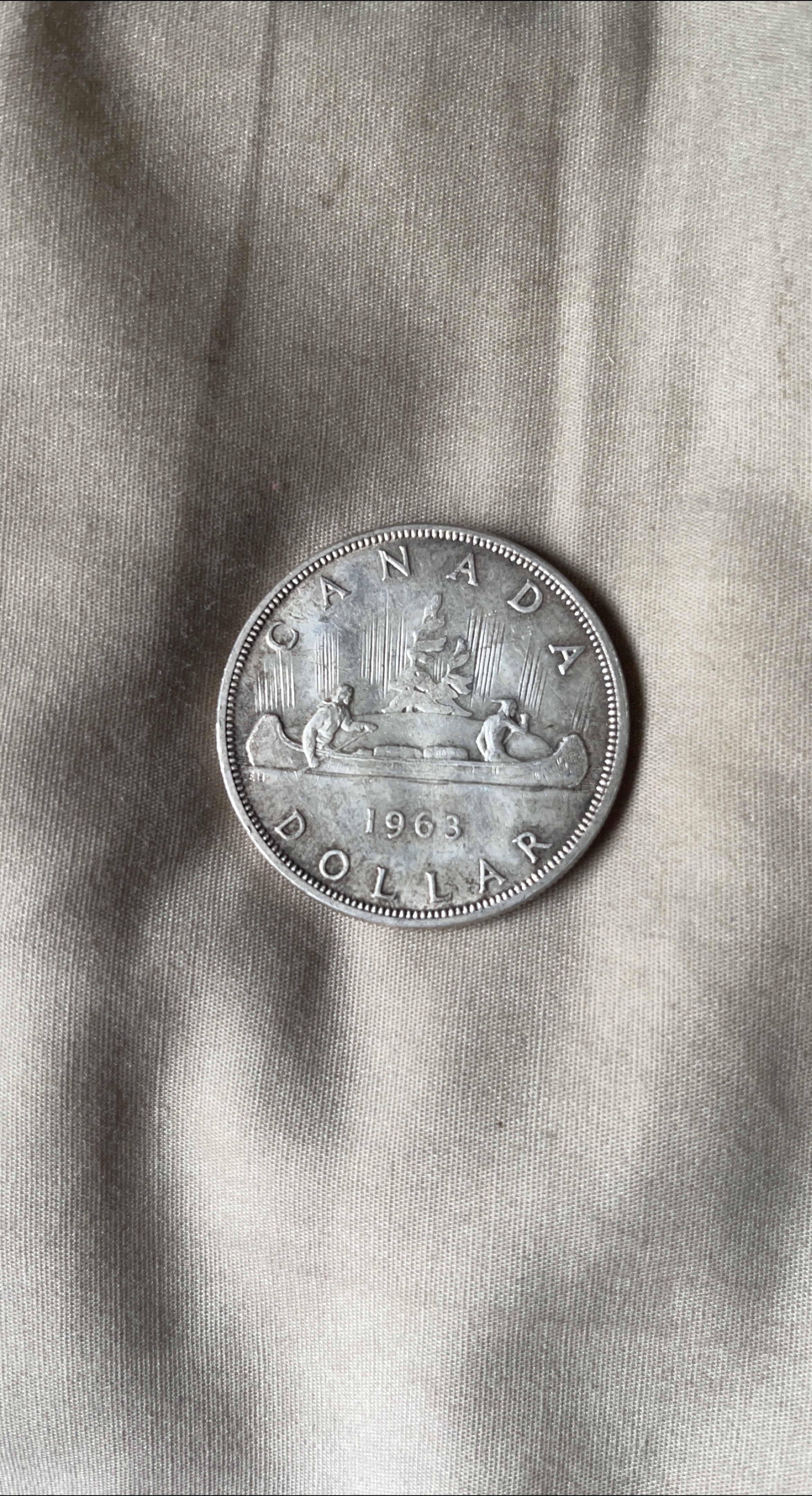 1963 Canada Silver Dollar thumbnail