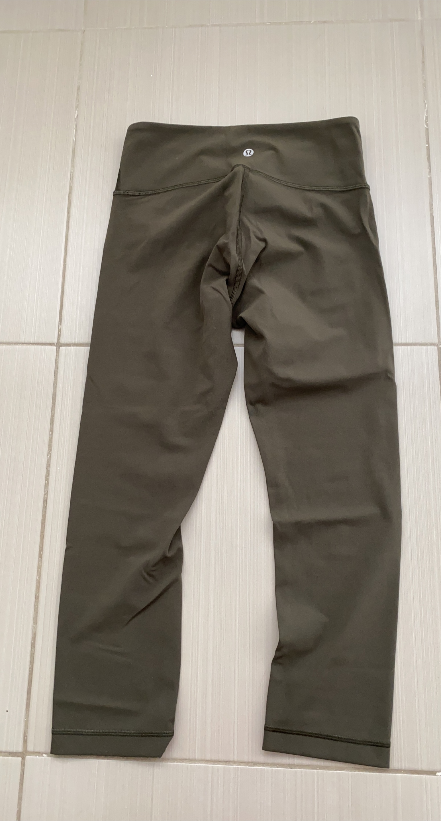 Lululemon Olive Green Leggings - Size 4 thumbnail