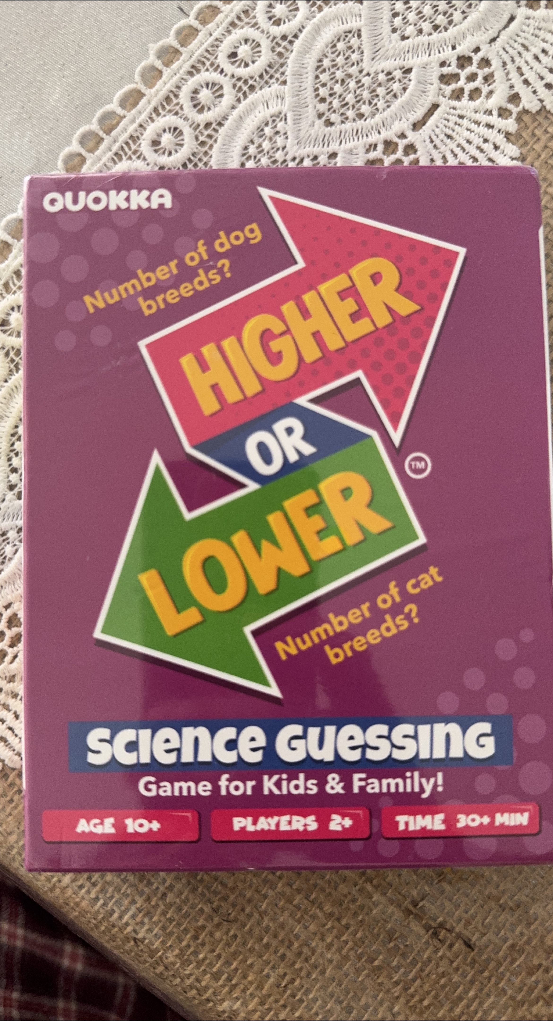 Quokka Higher or Lower Science Guessing Game thumbnail