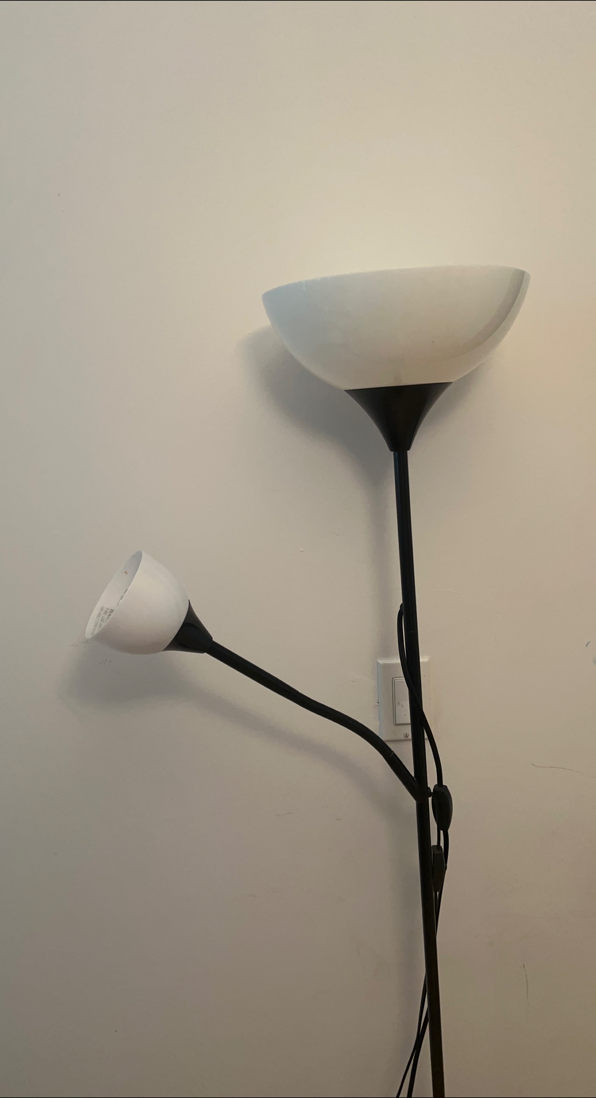 Floor Lamp - Black and White thumbnail