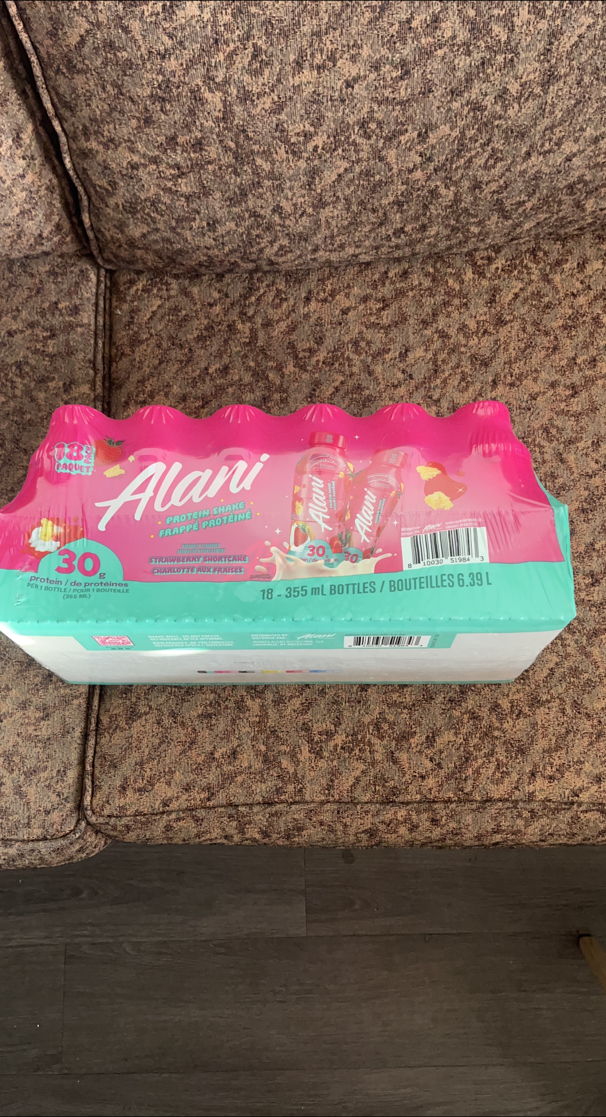 Alani Nu Strawberry Shortcake Protein Shake (18 bottles) thumbnail