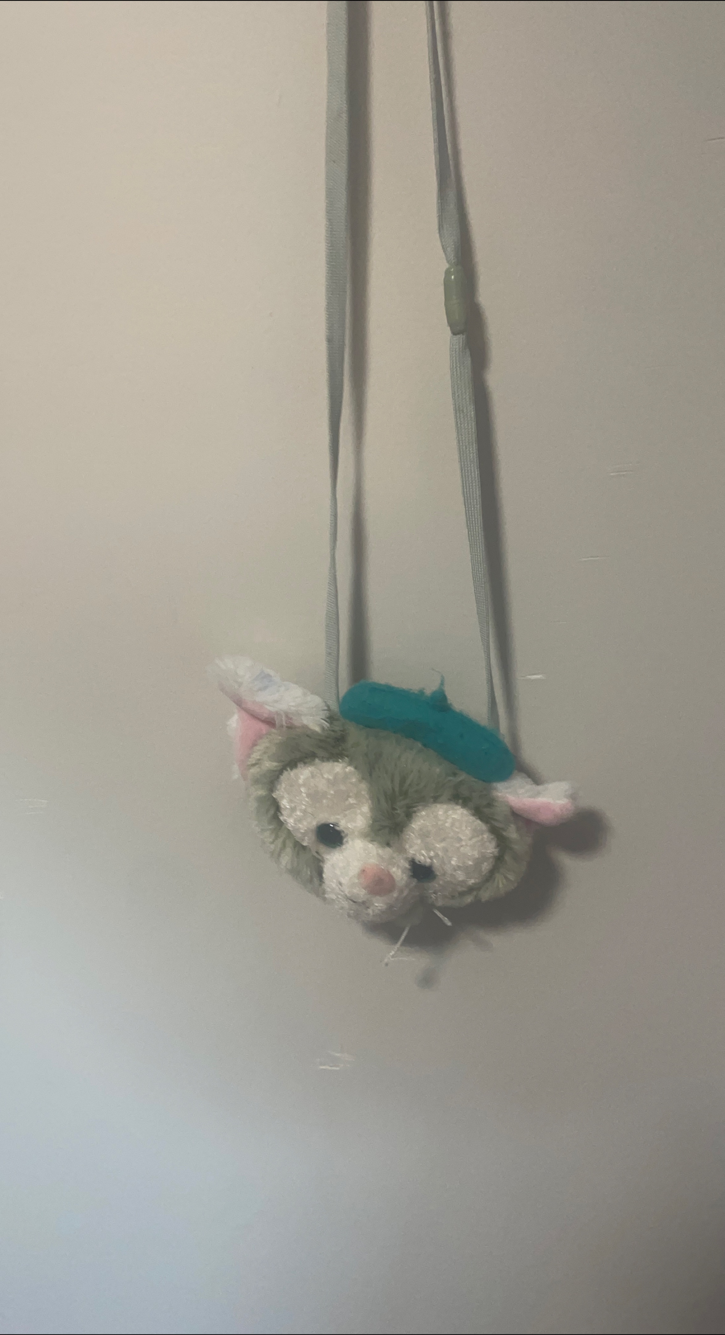 Cute Cat Plush Purse with Strap thumbnail