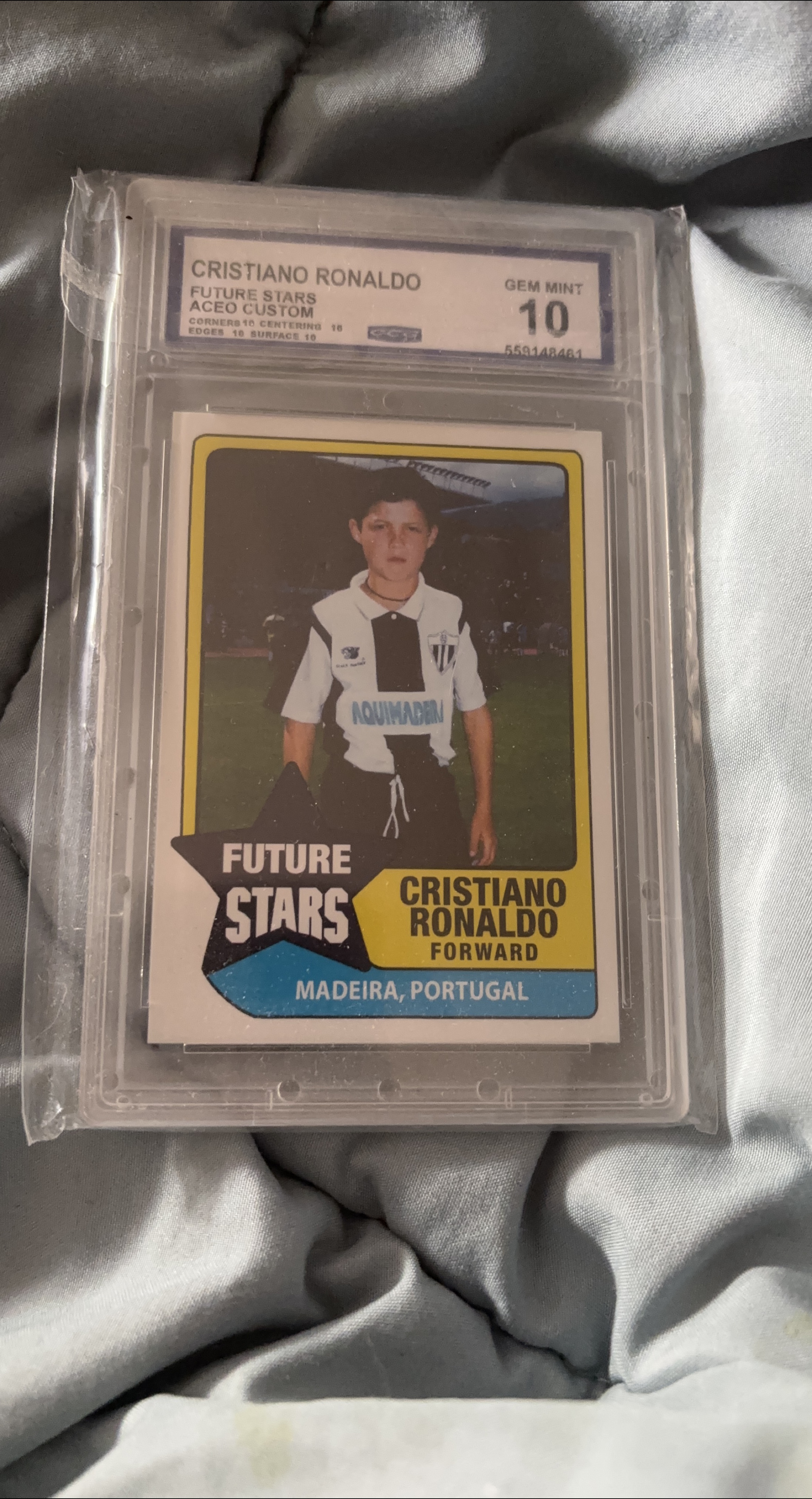 Cristiano Ronaldo Future Stars Gem Mint 10 thumbnail
