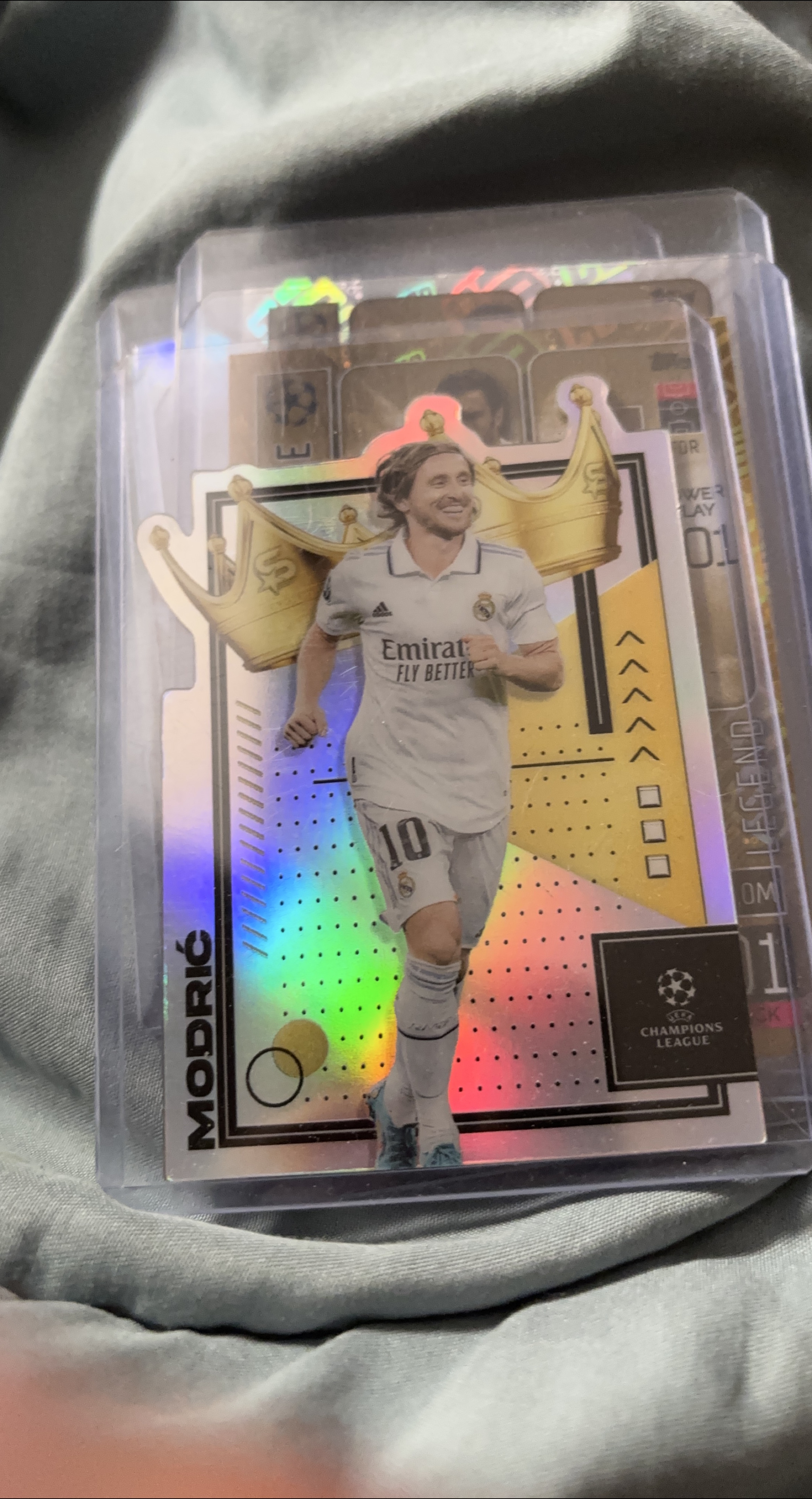 Luka Modrić Champions League Trading Card thumbnail