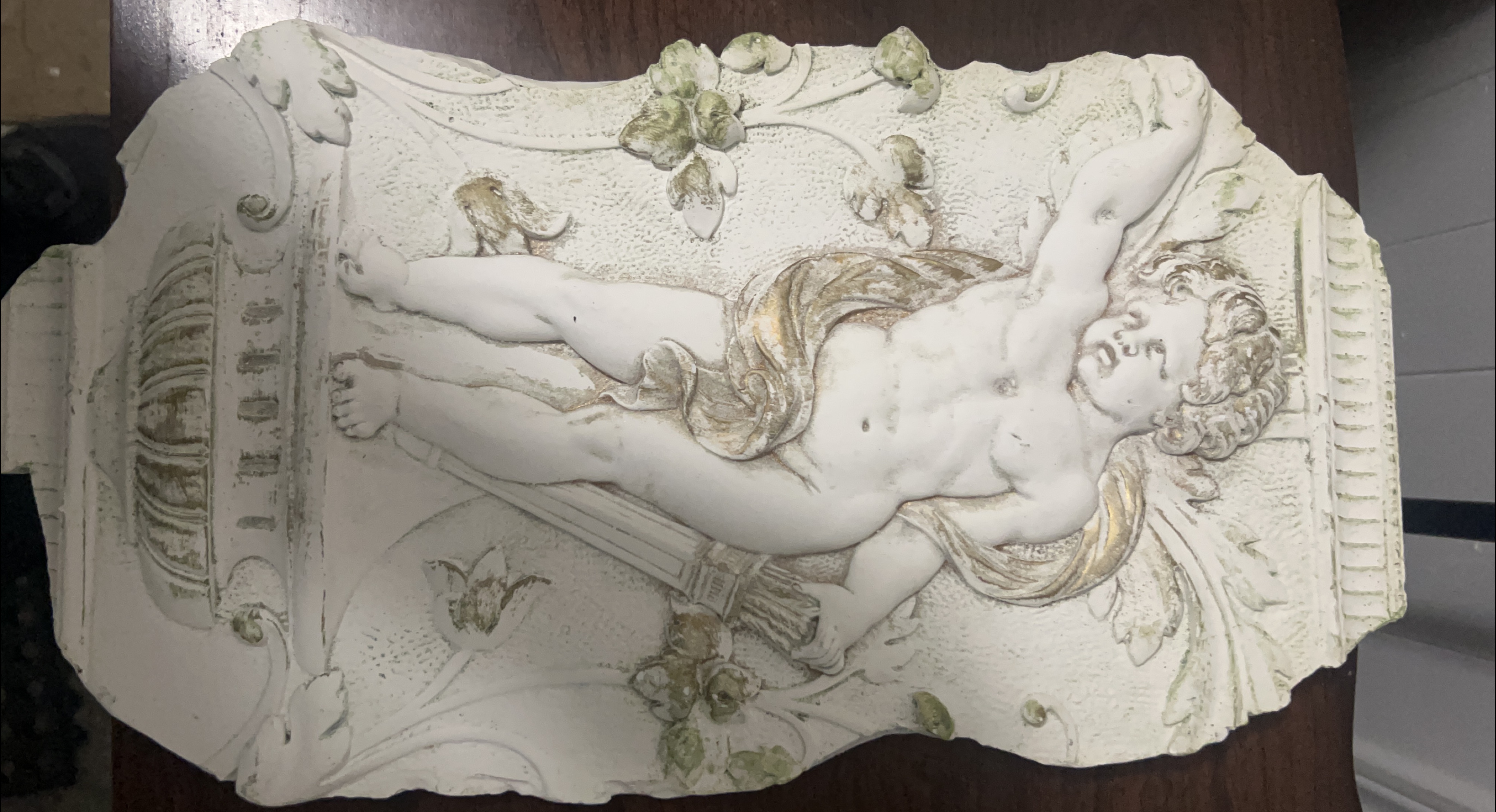 Vintage Cherub Wall Decor thumbnail