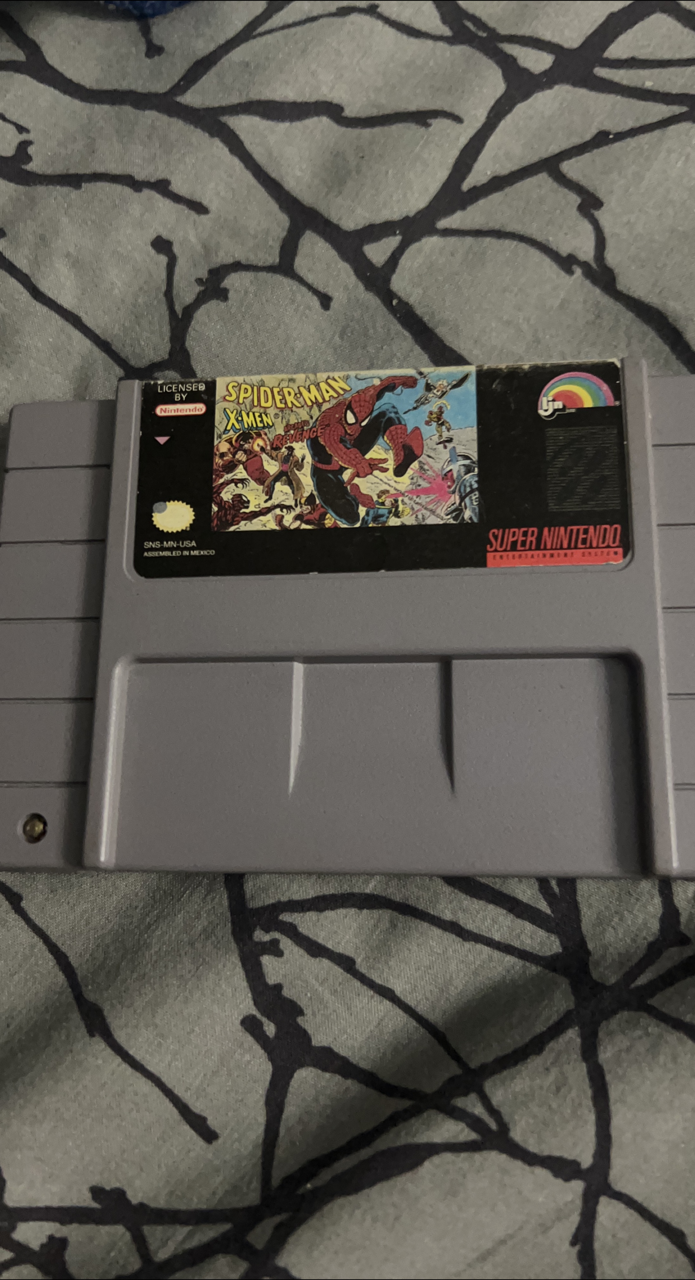 Spider-Man X-Men Arcade's Revenge SNES Game thumbnail