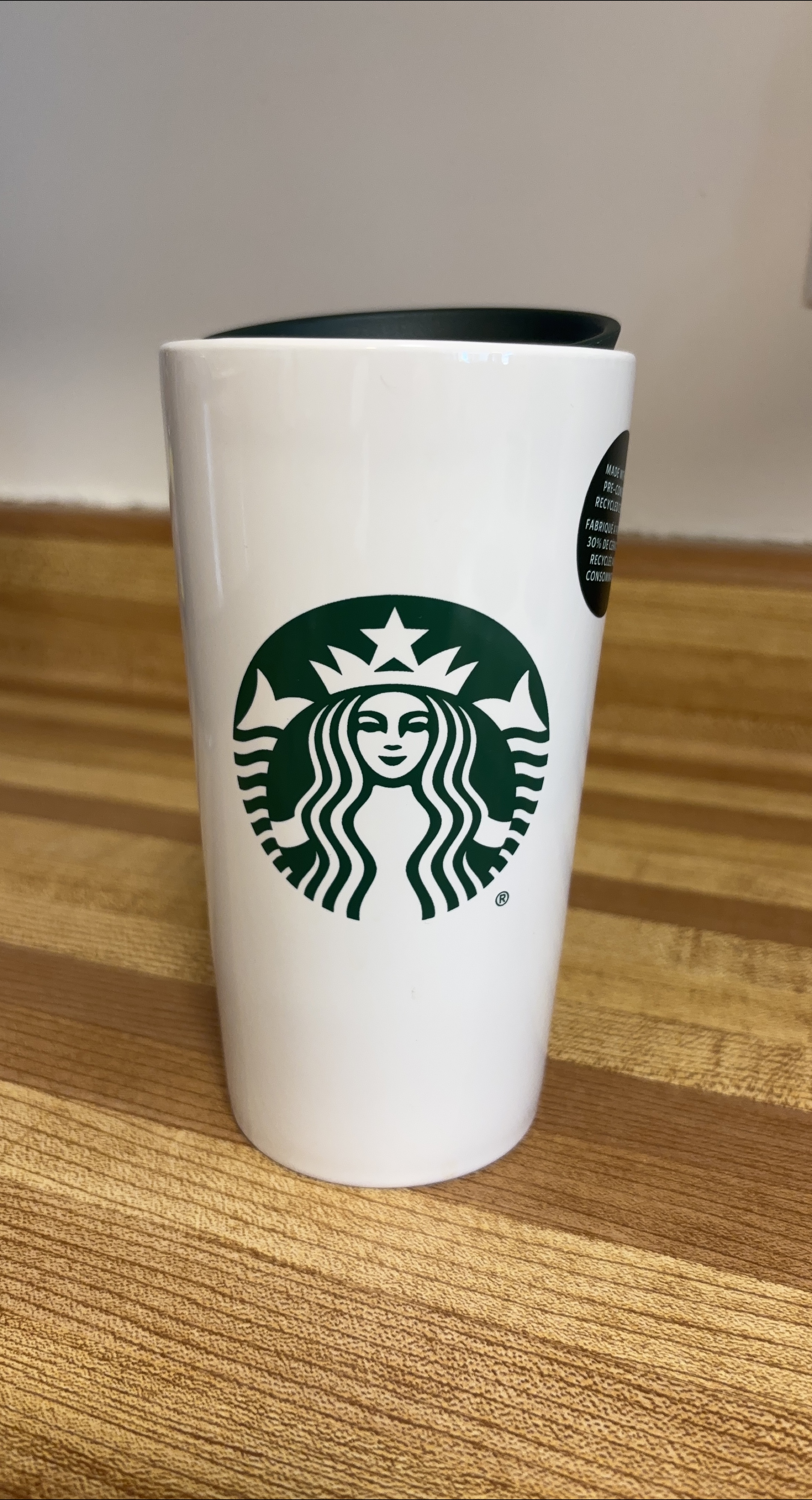 Starbucks Ceramic Travel Mug - 12 oz