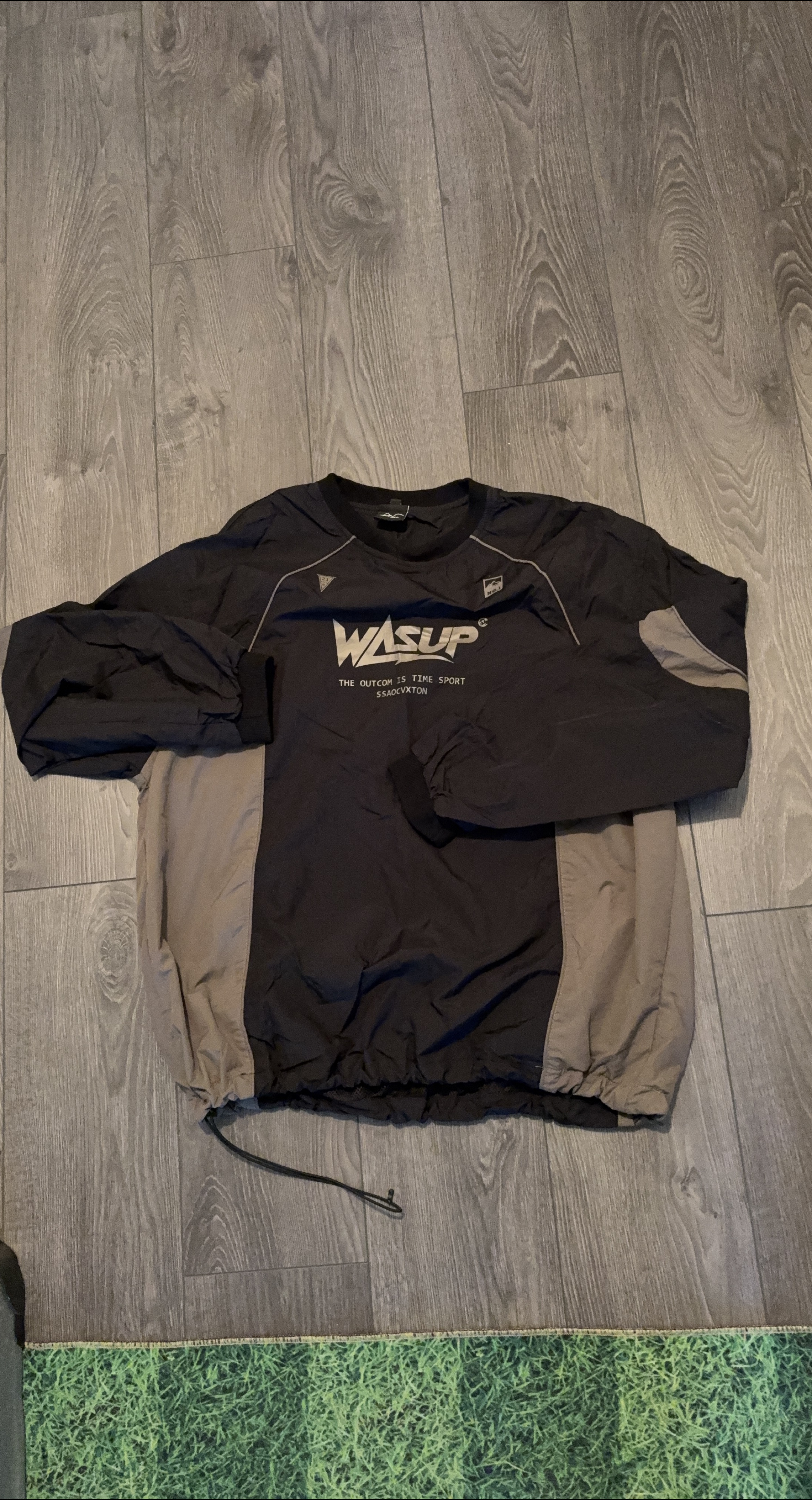 WASUP Black & Grey Pullover Jacket thumbnail