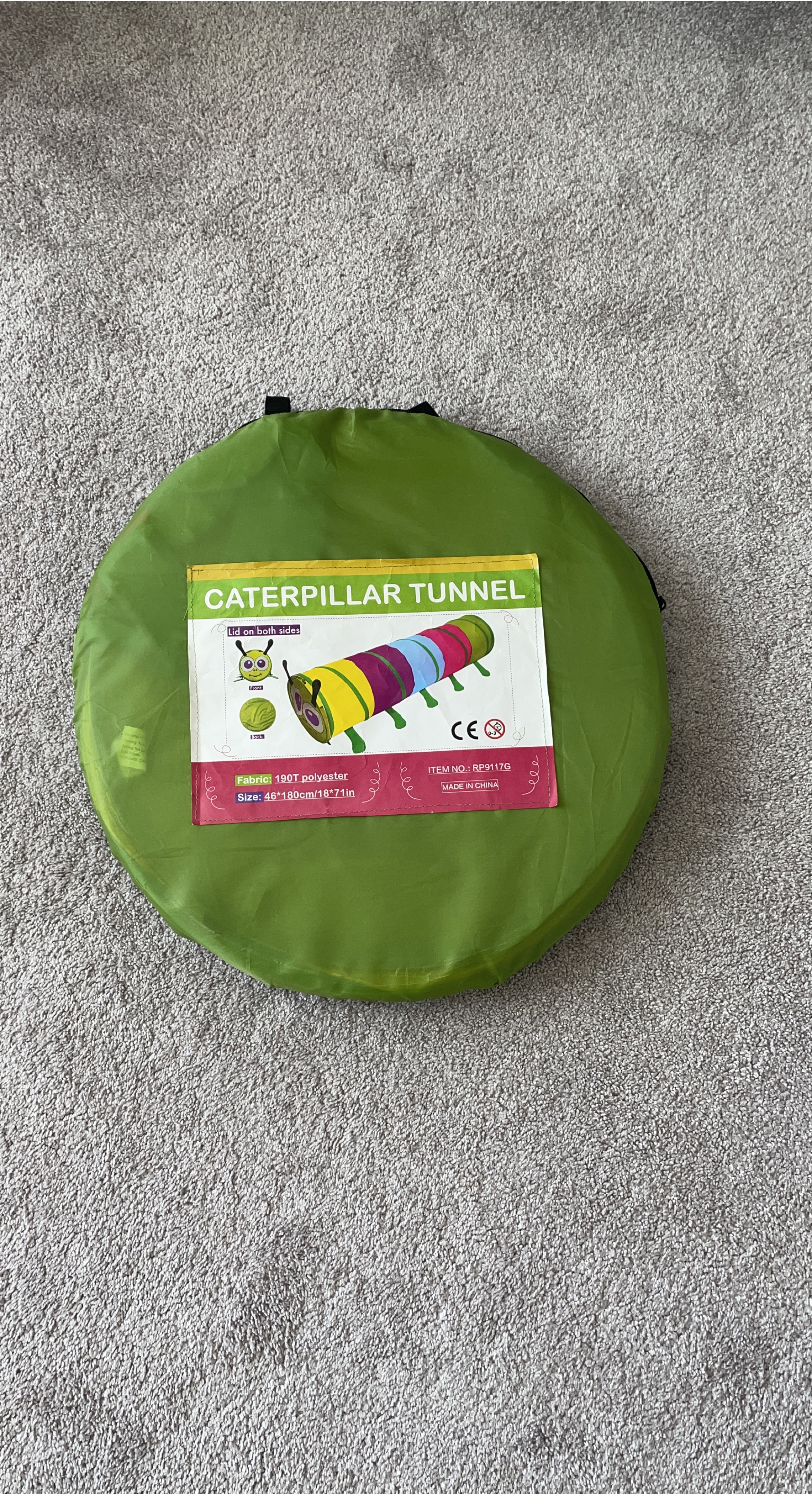 Caterpillar Tunnel - Kids Play Tent thumbnail