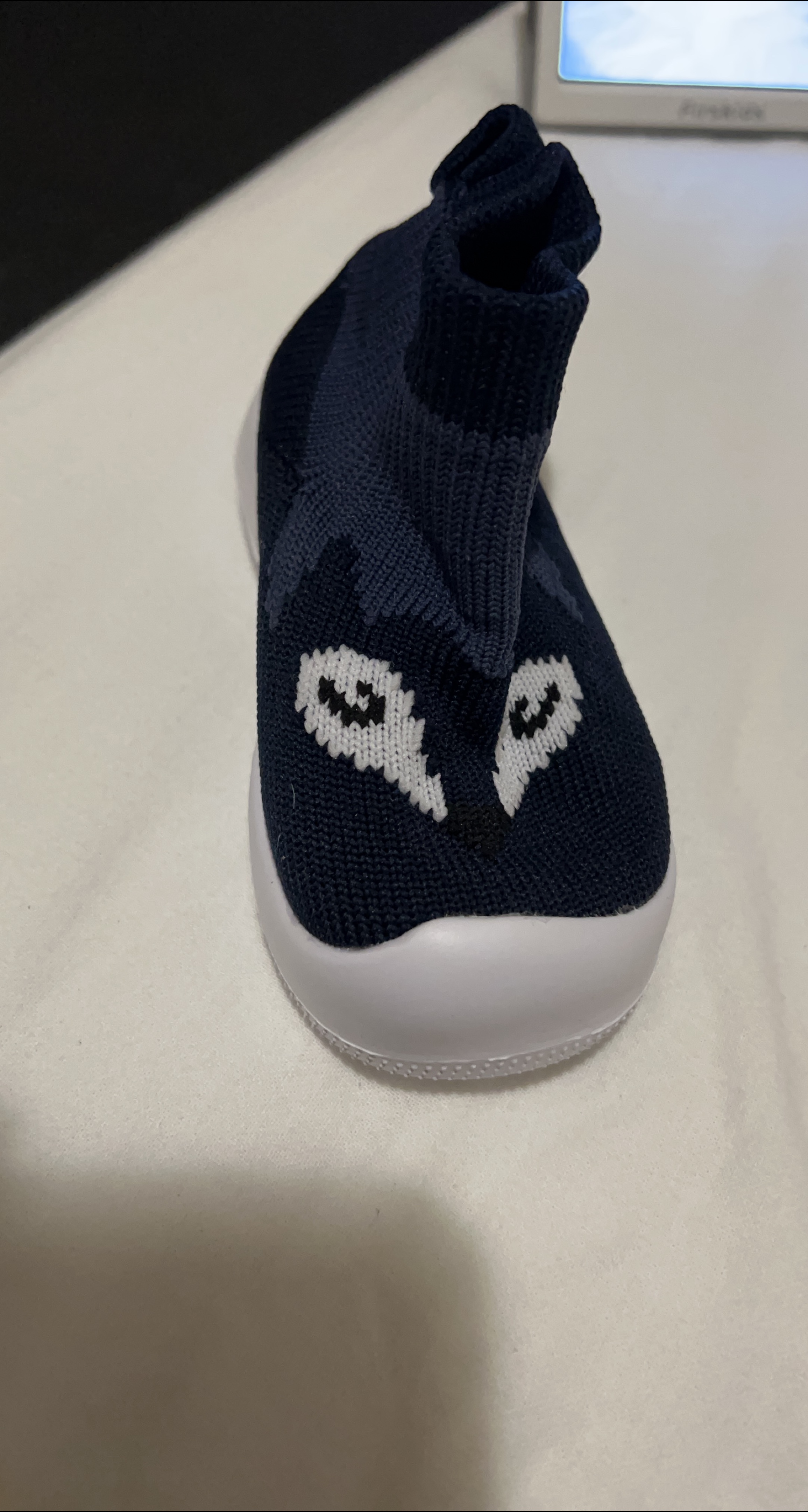 Engtoy Baby Sock Shoes - Navy Blue Fox, 9-12 Months thumbnail
