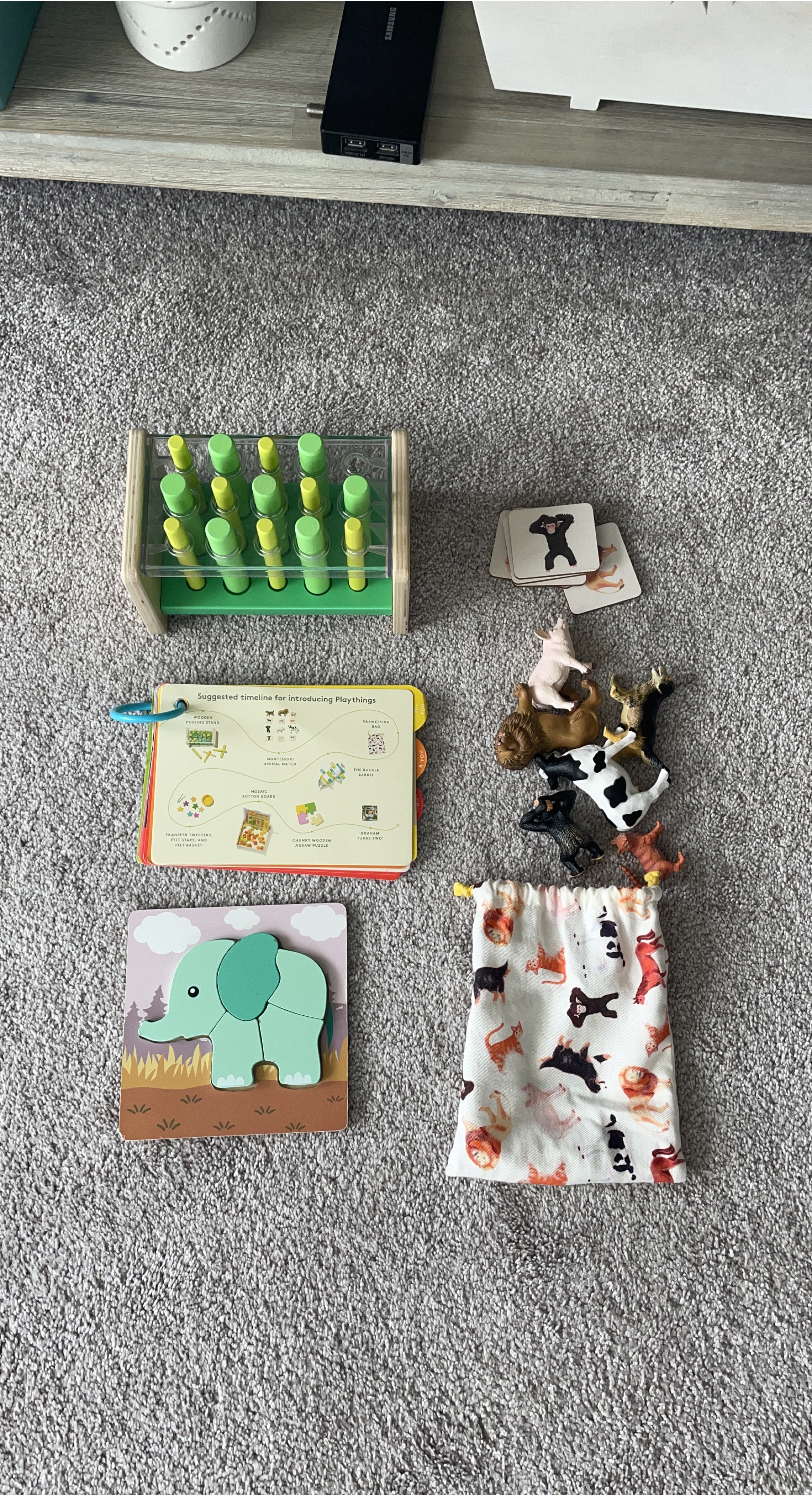 Playthings Wooden Toys Set thumbnail