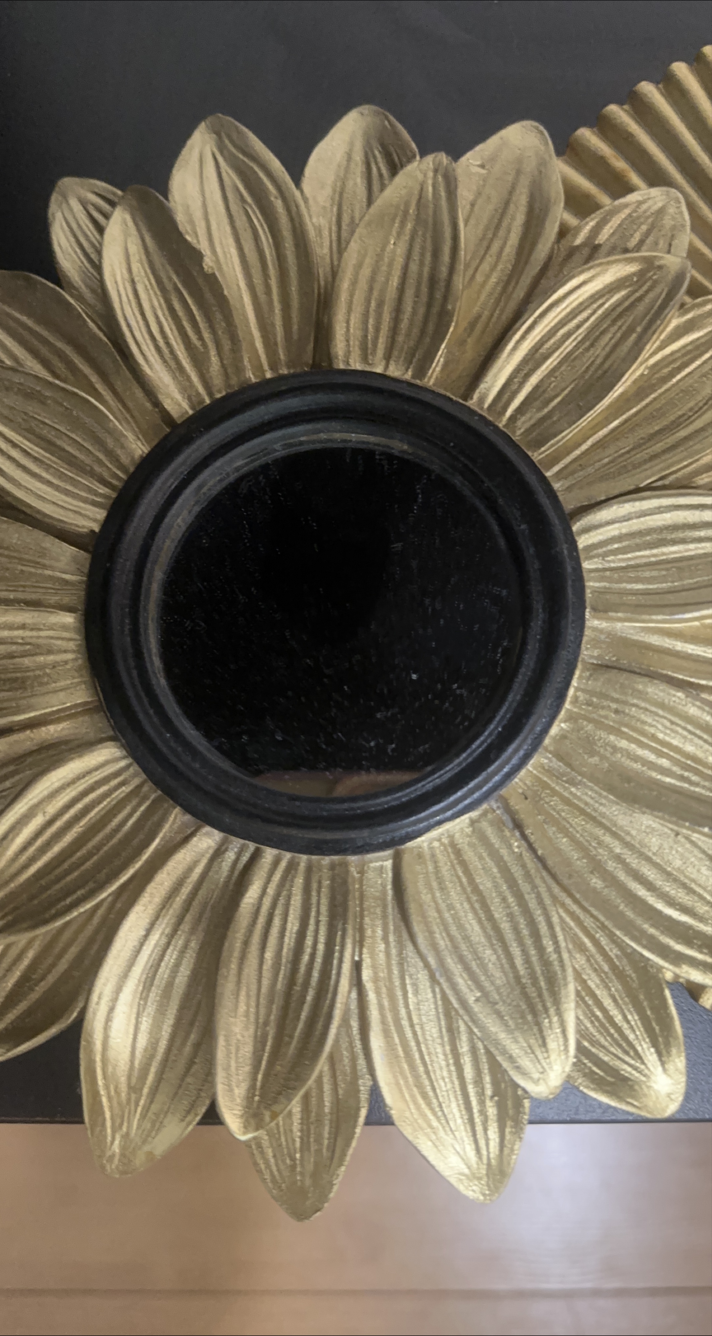 Gold Flower Mirror thumbnail
