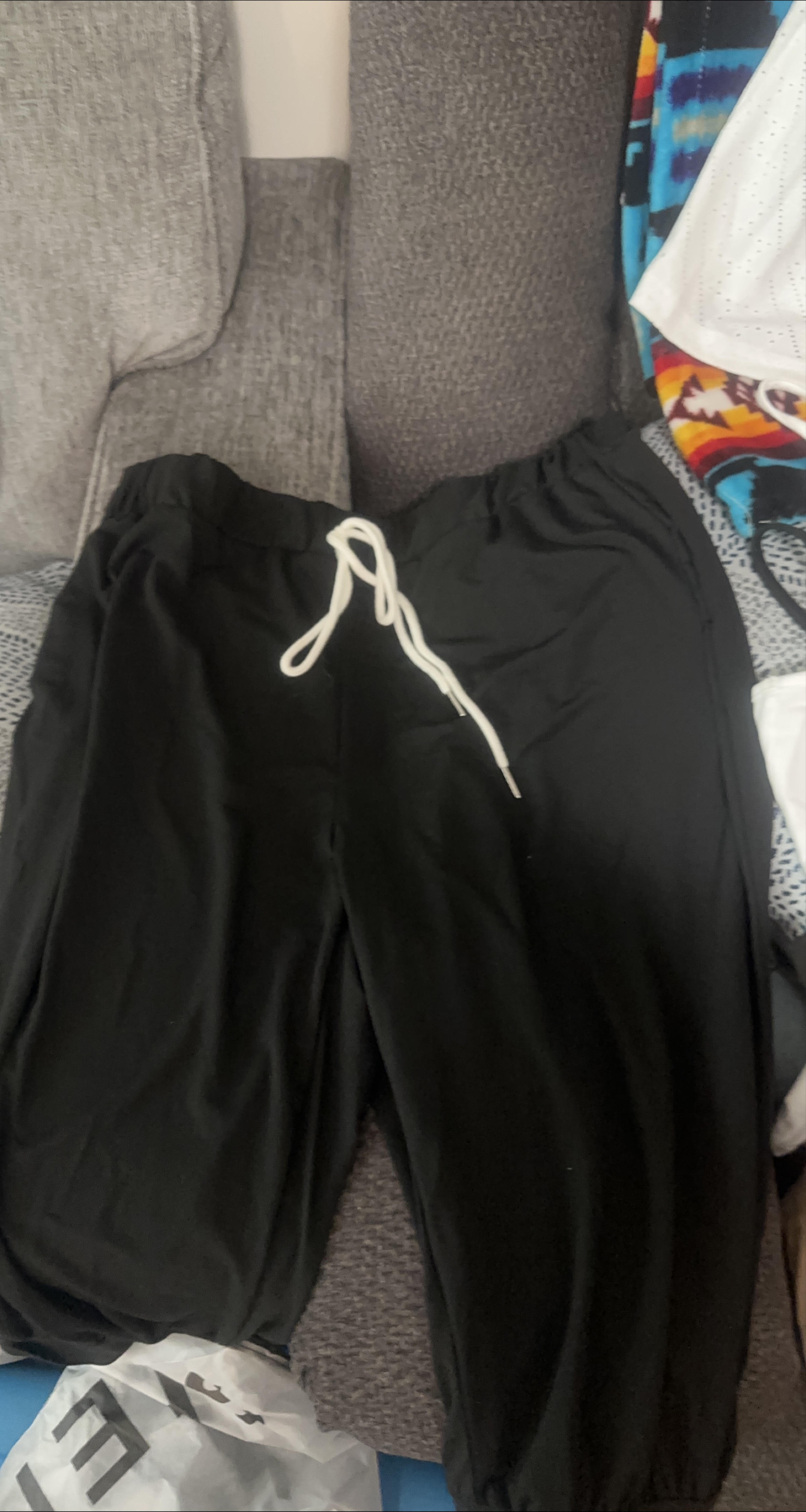 Black Lounge Pants (knicker style) plus a grey pair. thumbnail