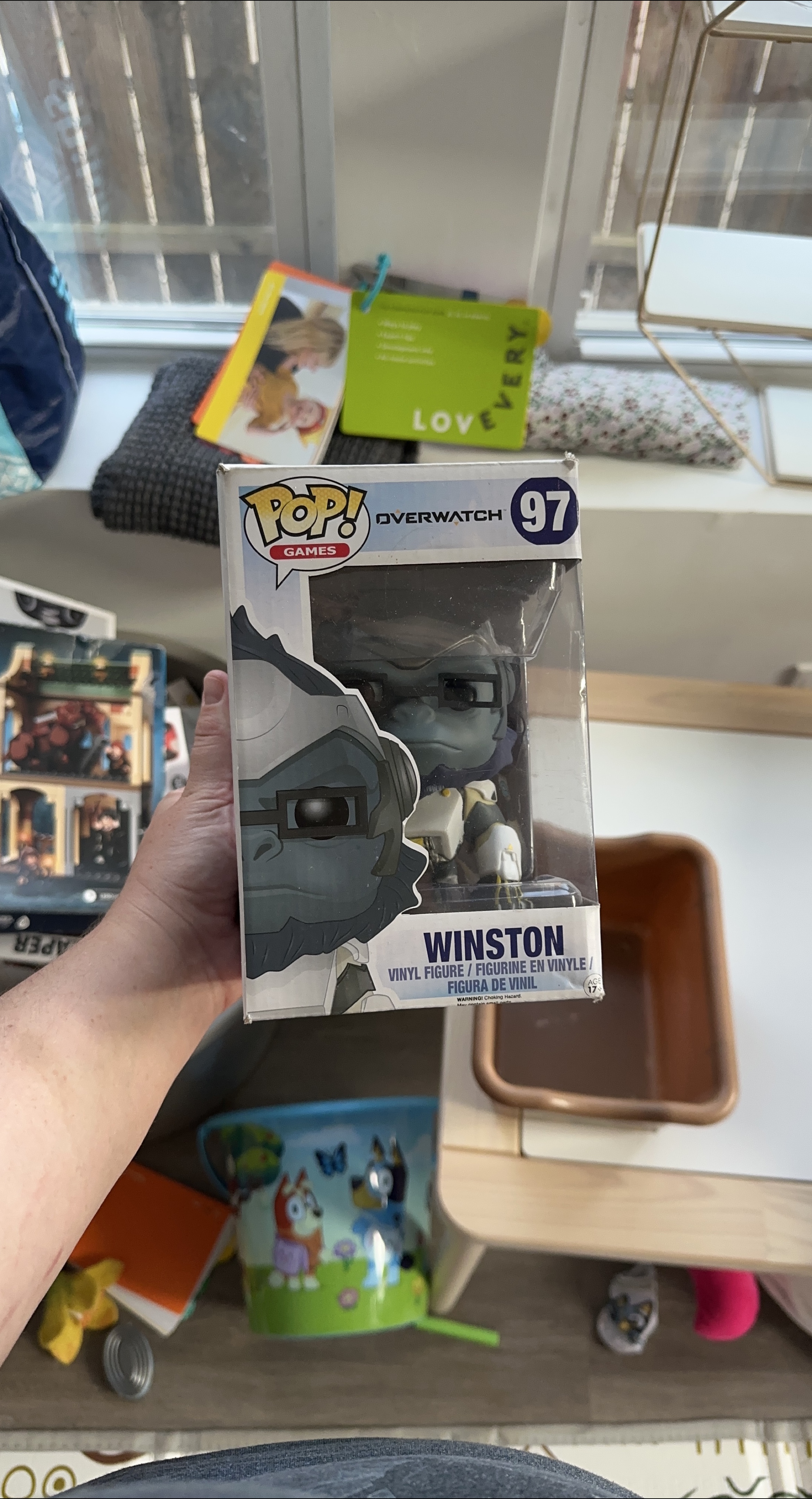 Funko Pop! Games Overwatch Winston #97 thumbnail
