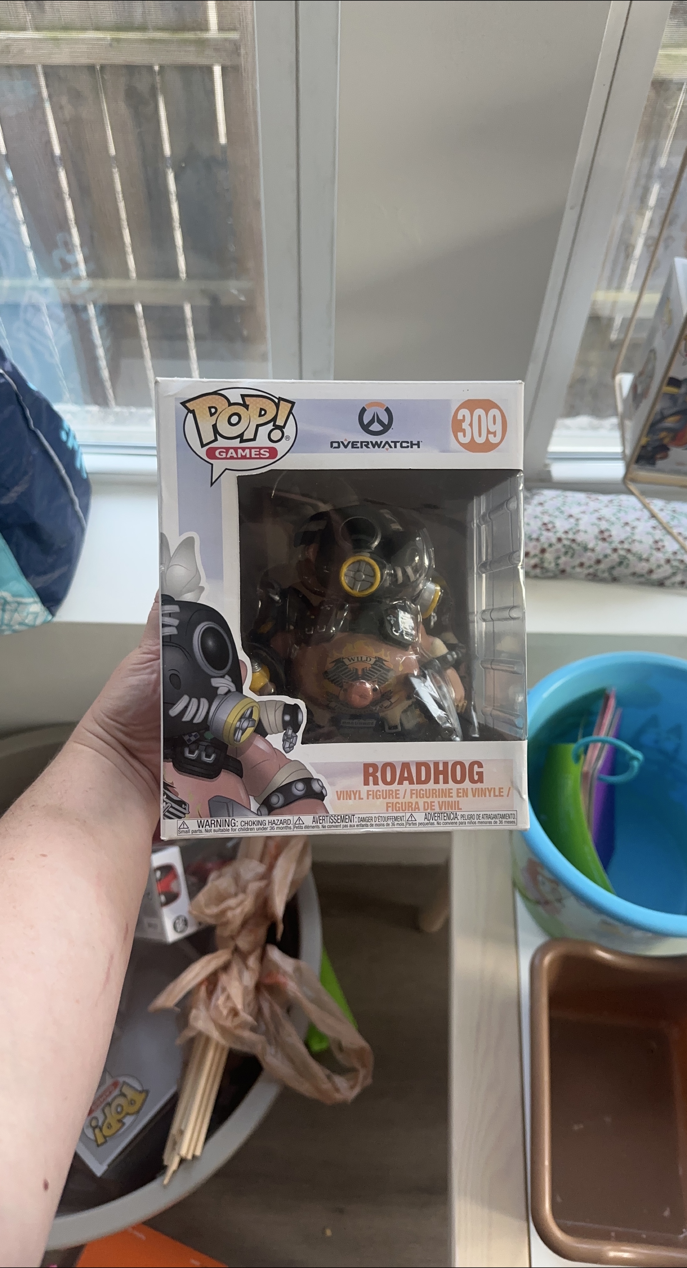 Funko Pop! Games Overwatch Roadhog #309 thumbnail