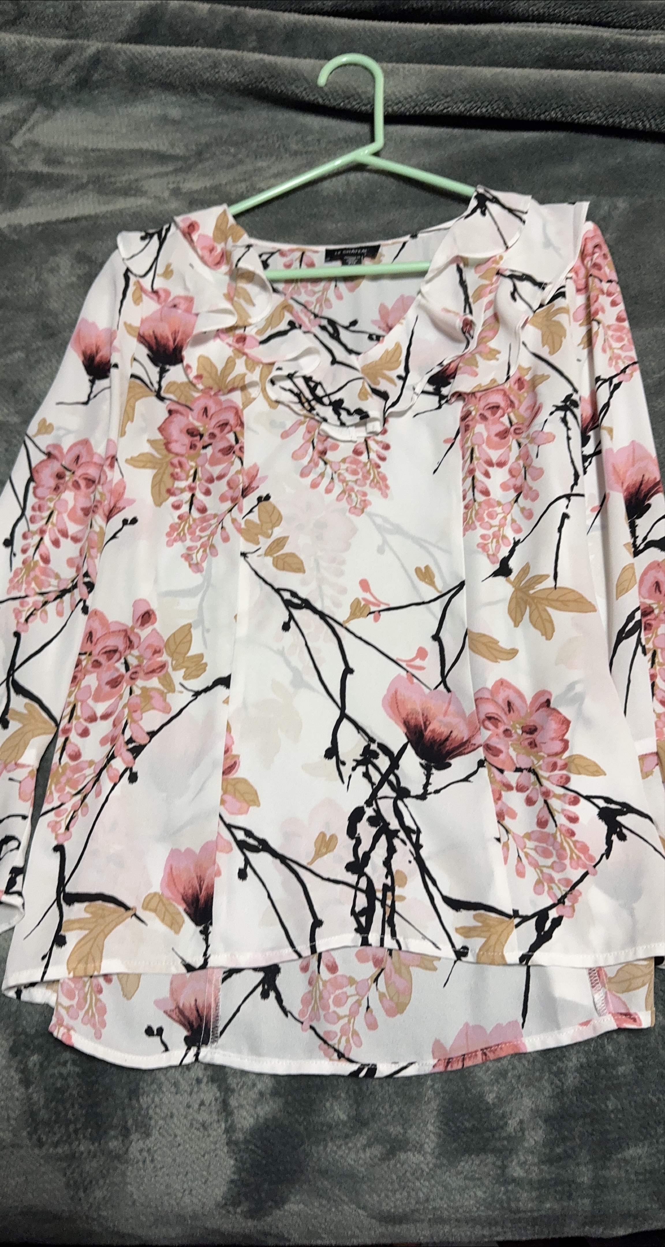 Le Chateau Floral Print Blouse thumbnail