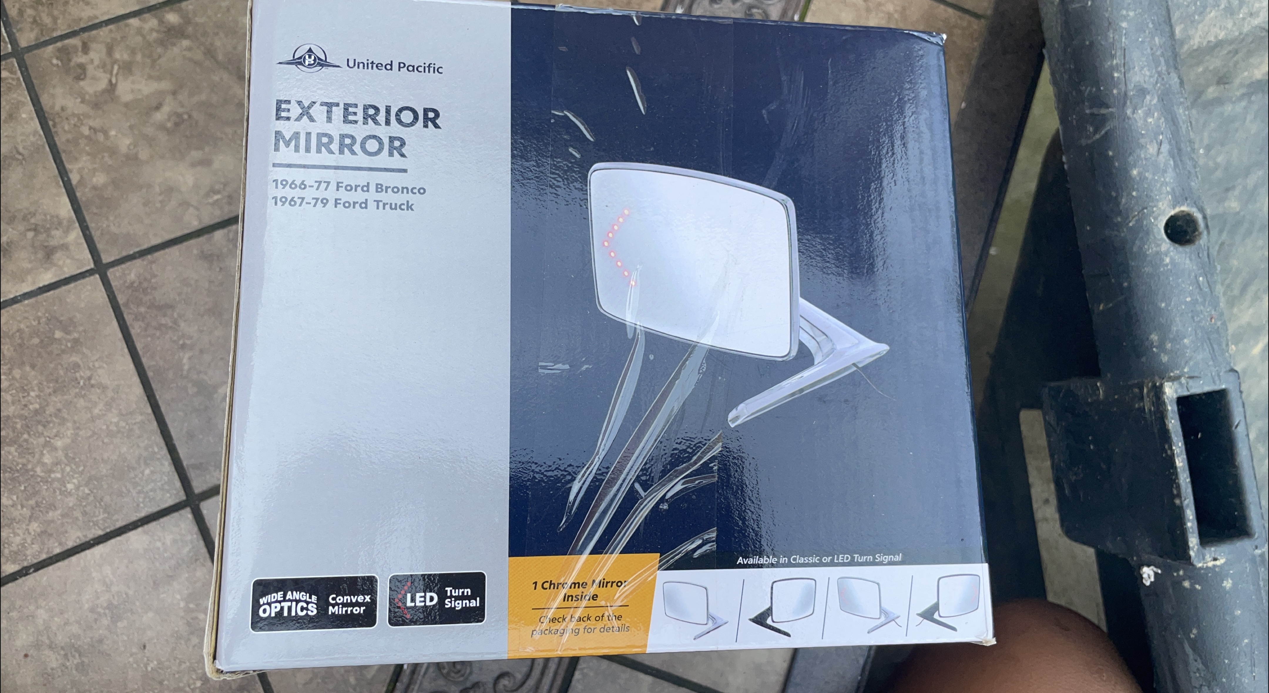 United Pacific Exterior Mirror for Ford Bronco/Truck thumbnail