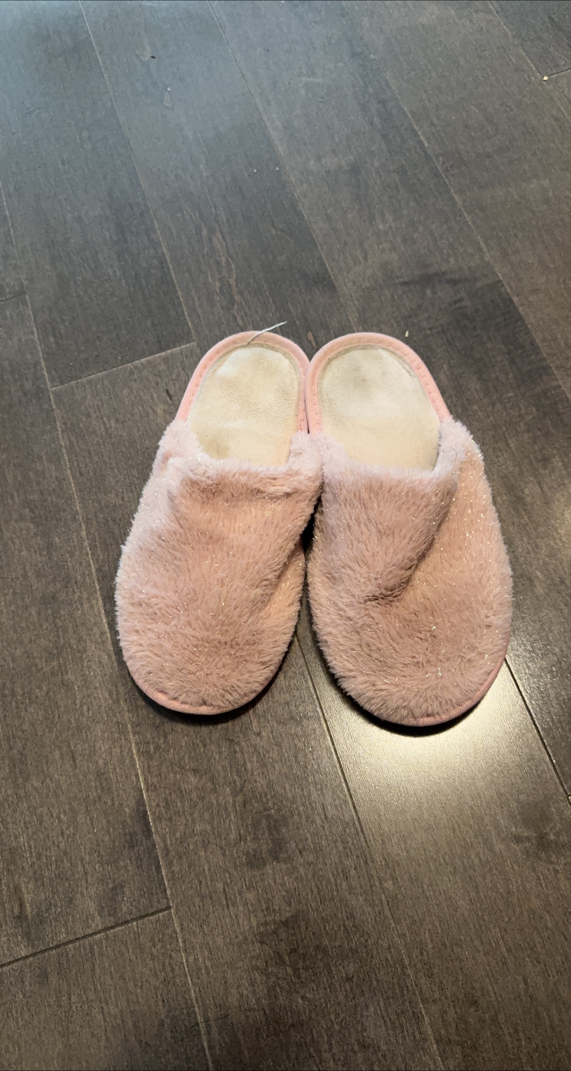 Pink Fuzzy Slippers thumbnail