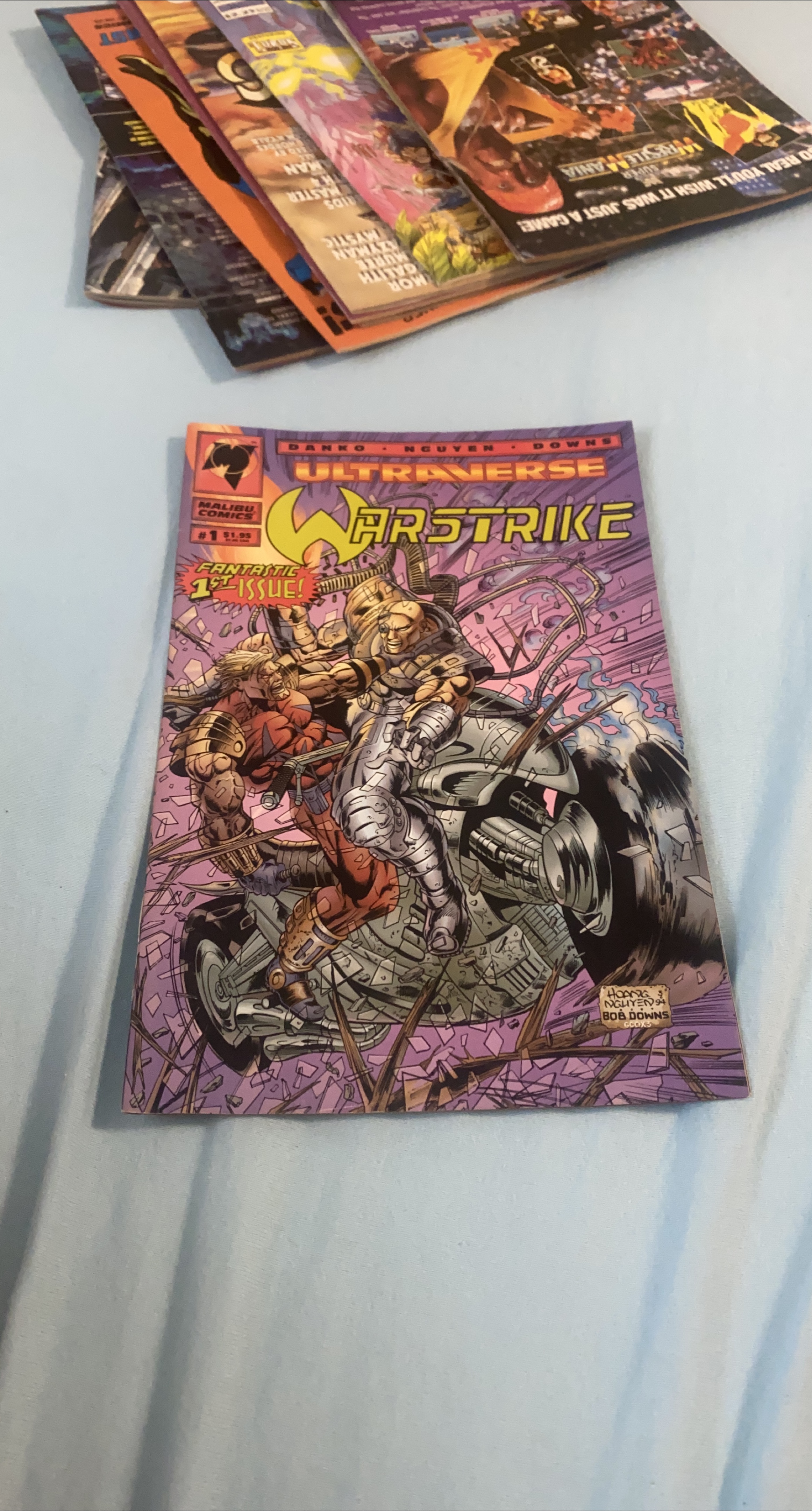 Ultraverse Warstrike #1 Comic Book thumbnail