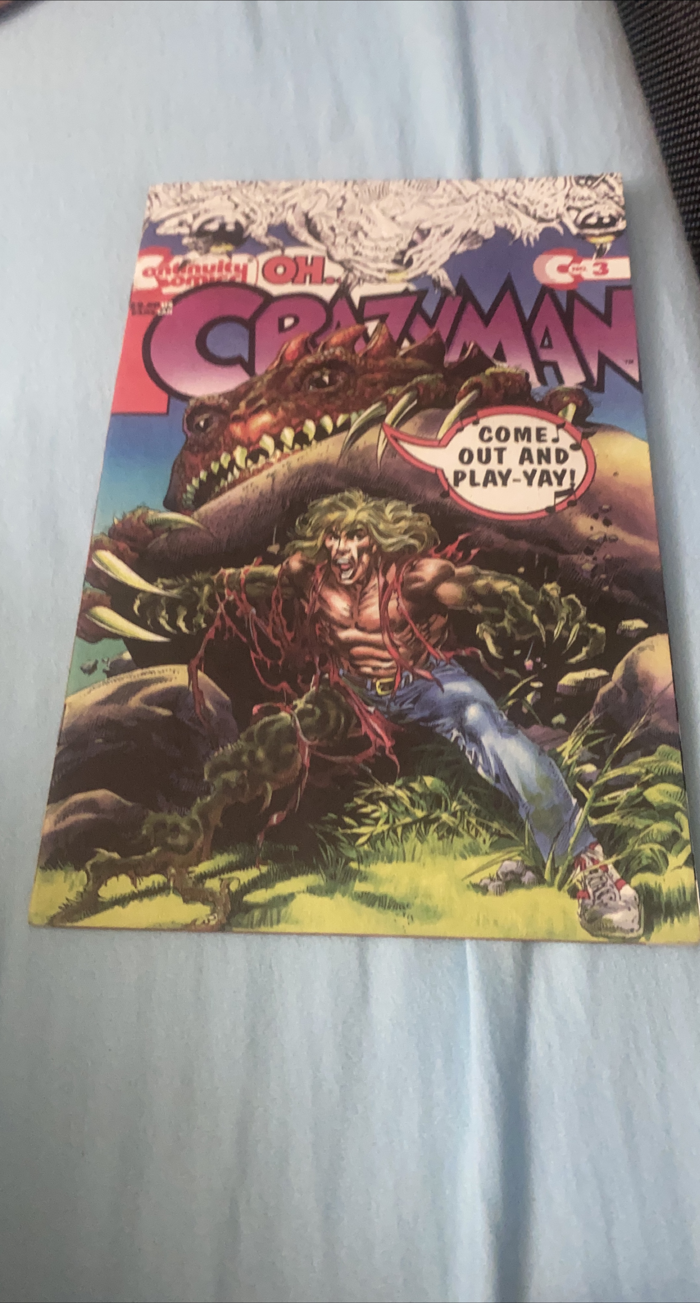 Continuity Comics Oh! Crazyman C-3 Comic Book thumbnail