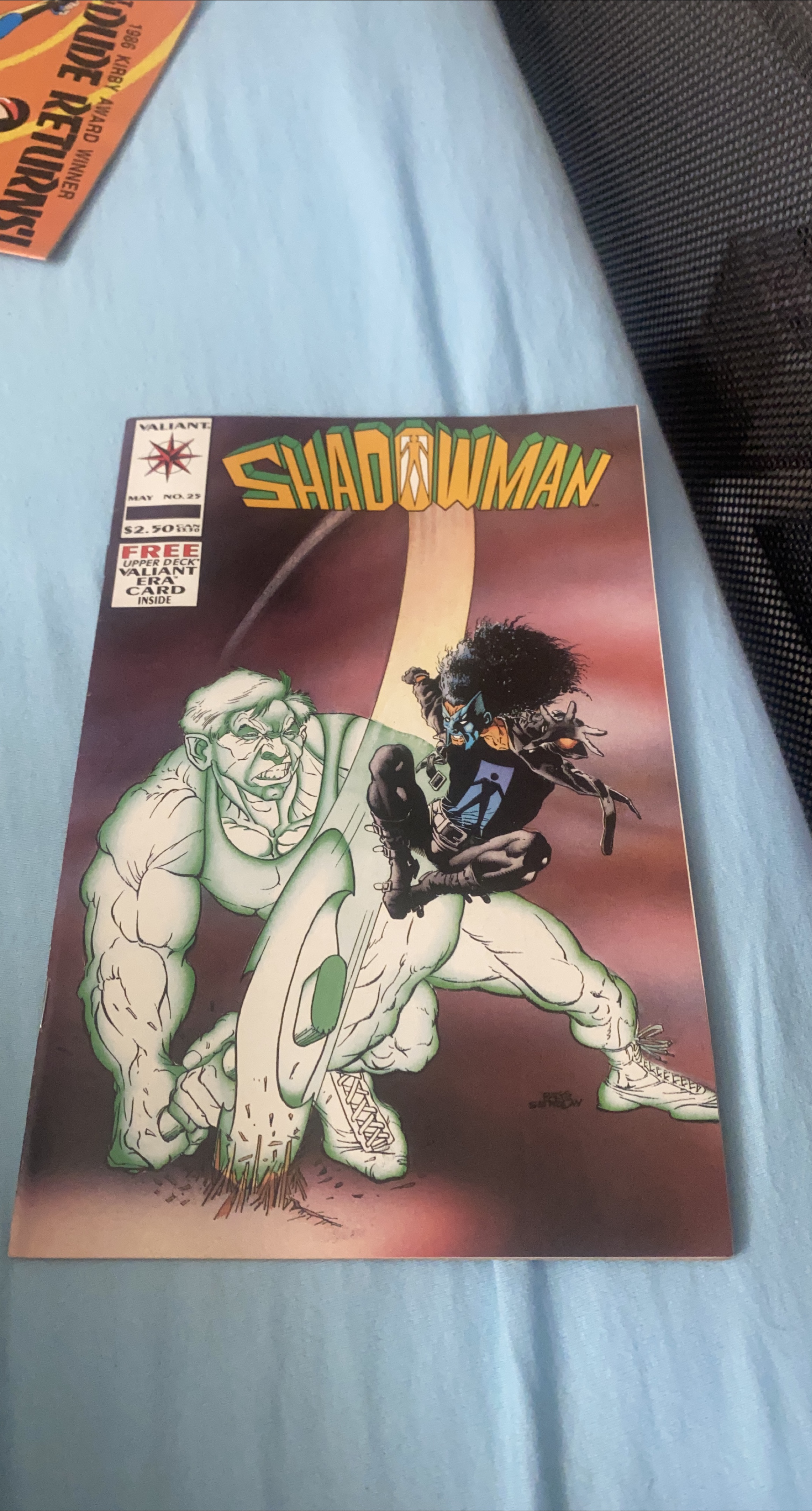 Shadowman Valiant Comic Book - May No. 25 thumbnail