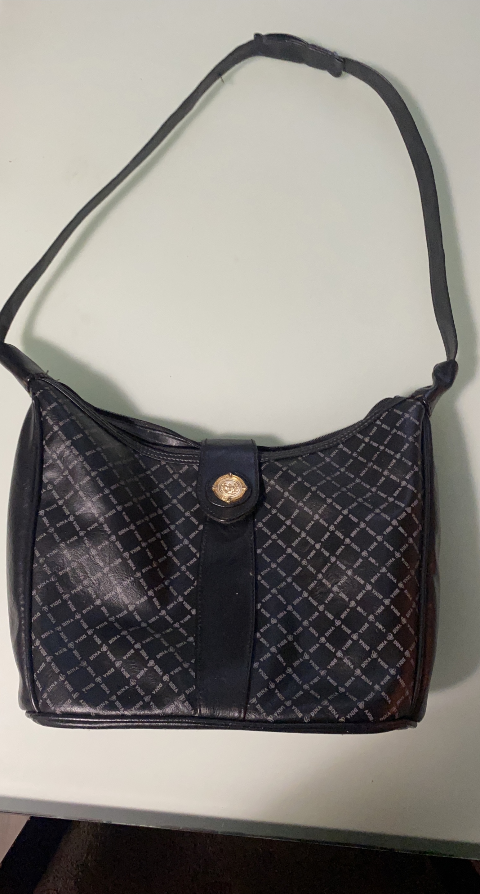Dina Black Shoulder Bag image indicator(1)