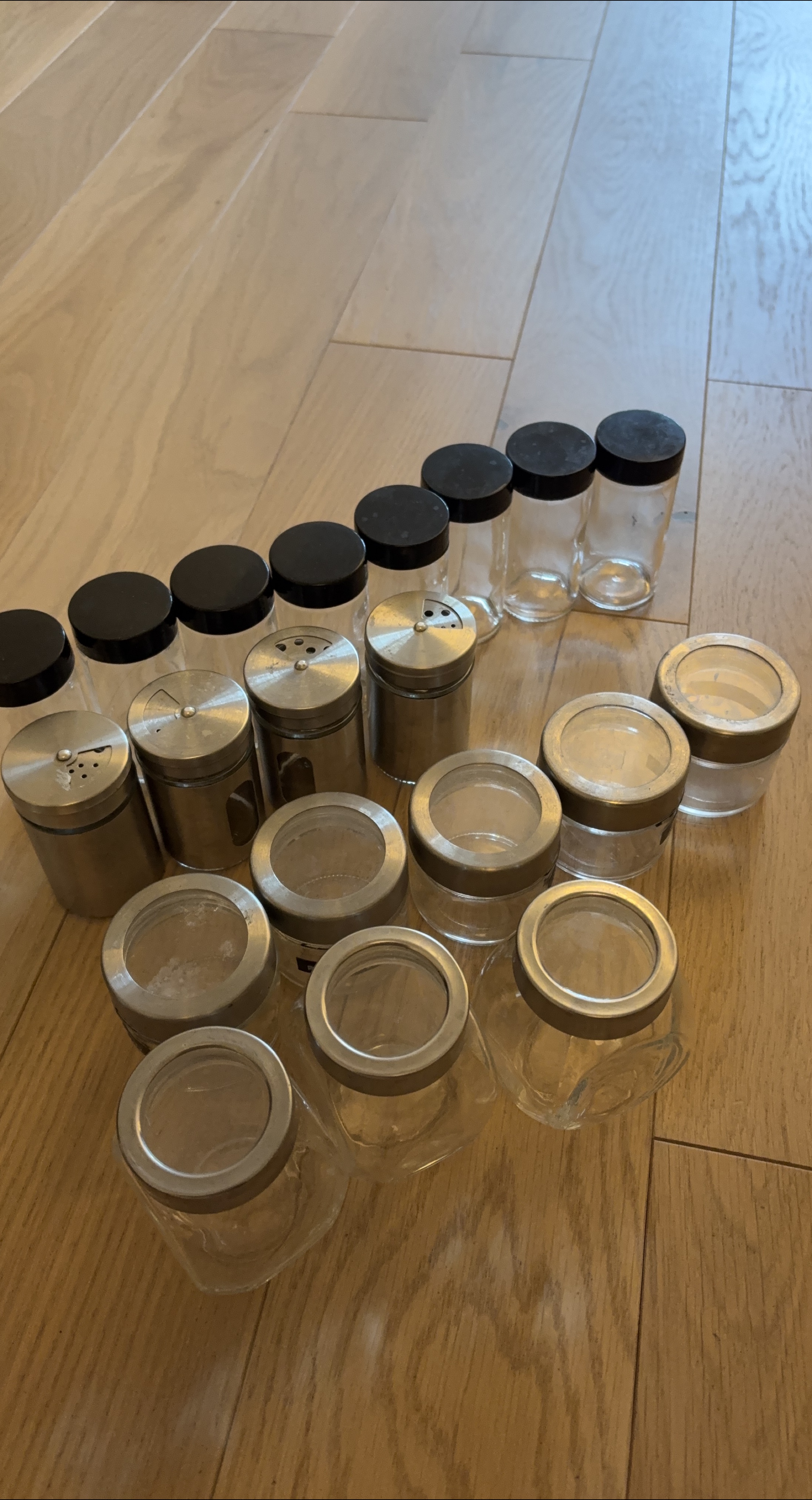 Spice Jars - Set of 20