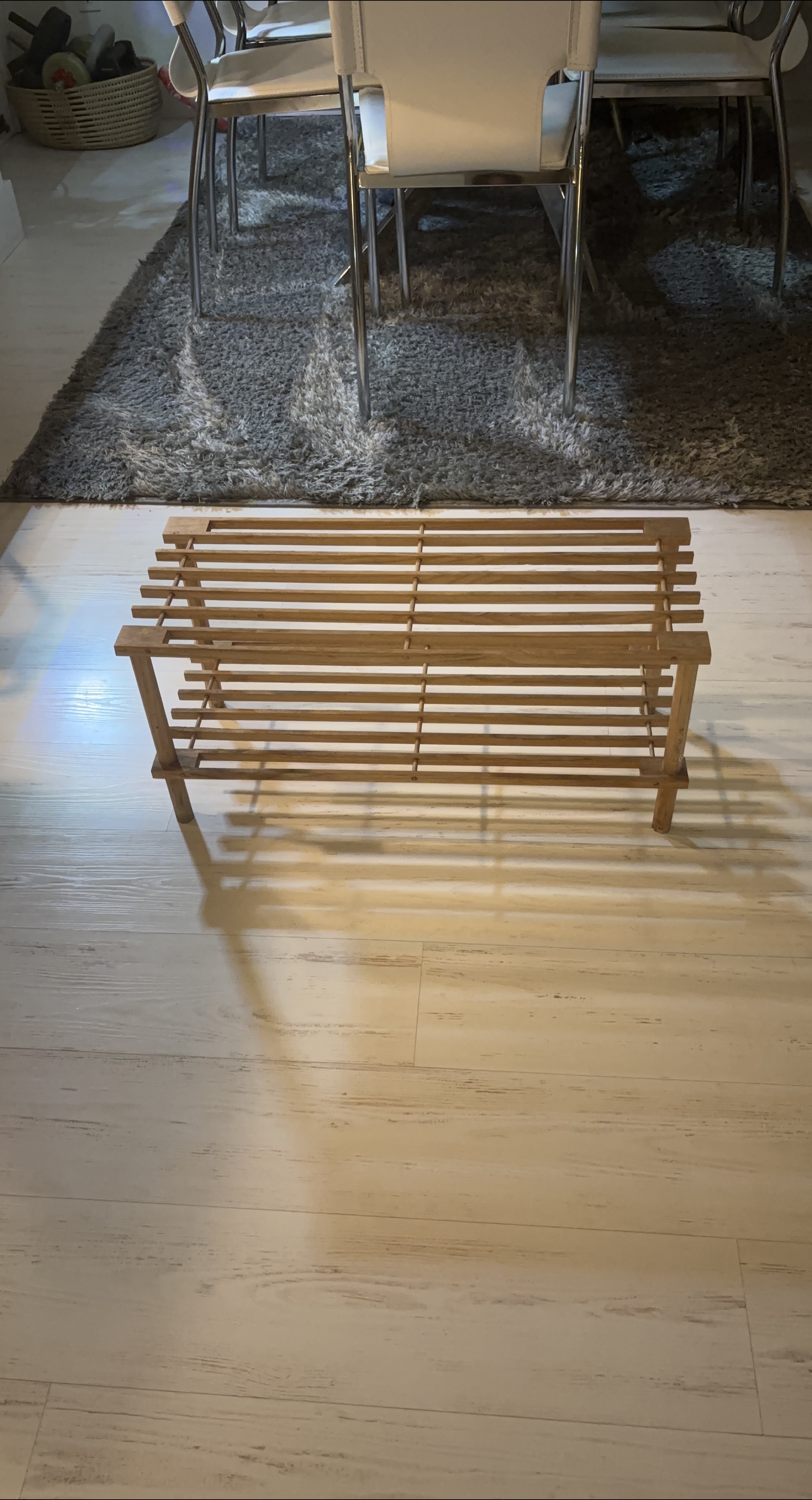 Wooden Shoe Rack thumbnail