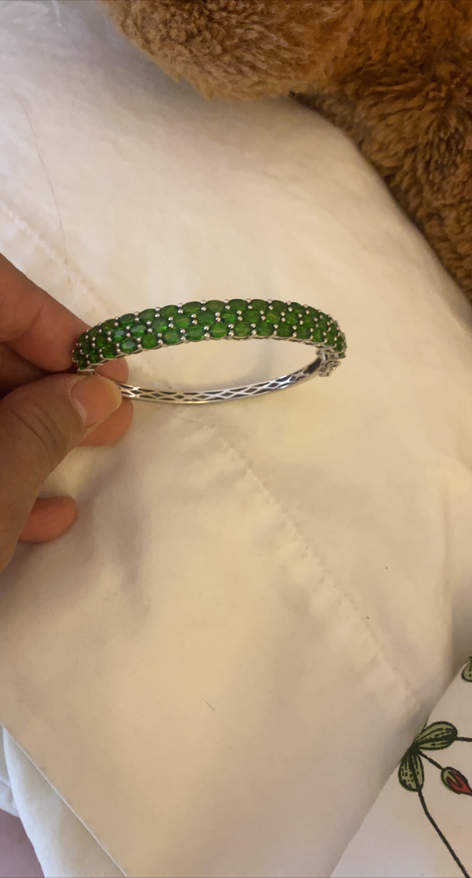 Green Gemstone Bracelet thumbnail