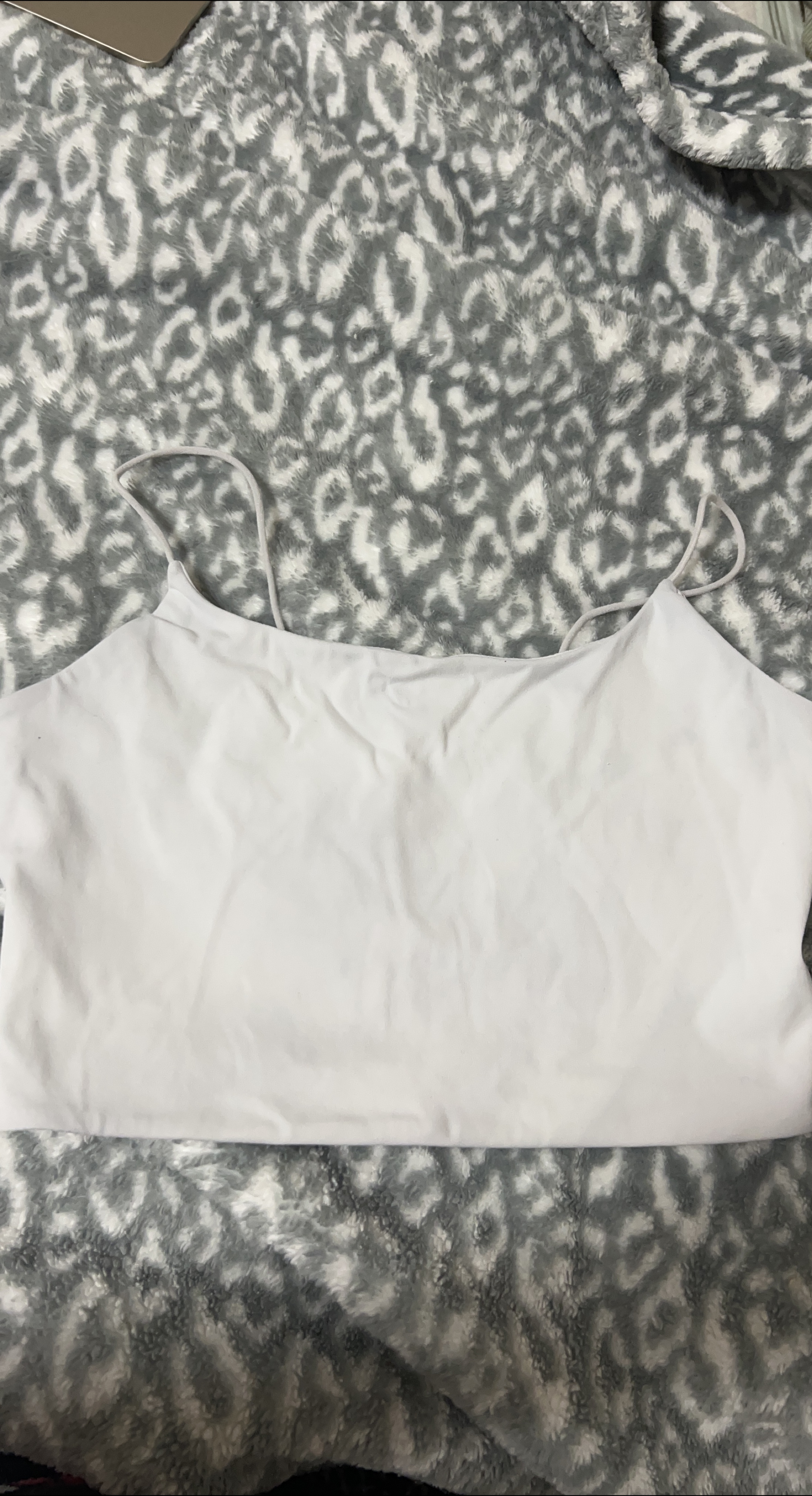 Garage White Tank Top thumbnail