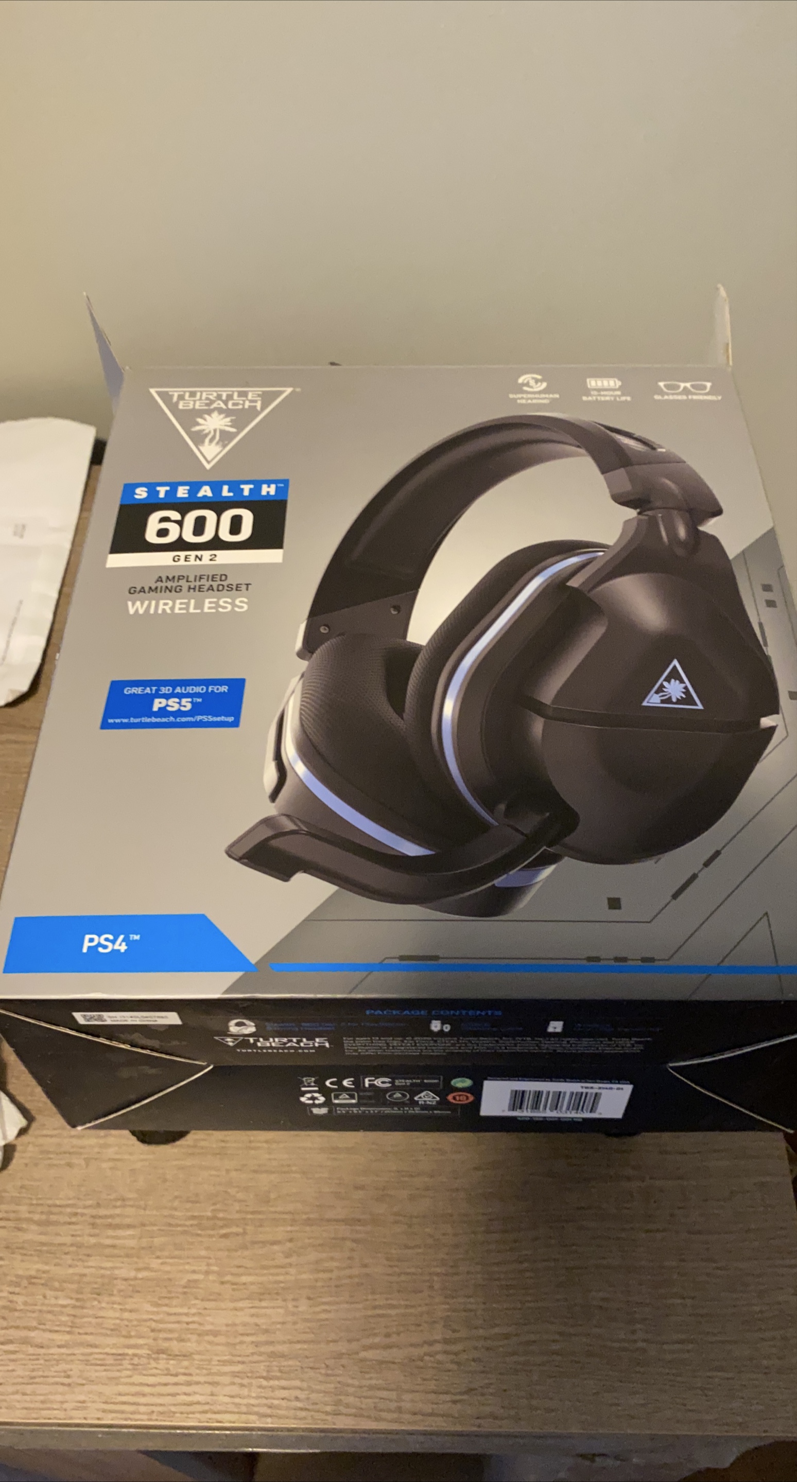 Turtle Beach Stealth 600 Gen 2 PS4 Wireless Headset thumbnail