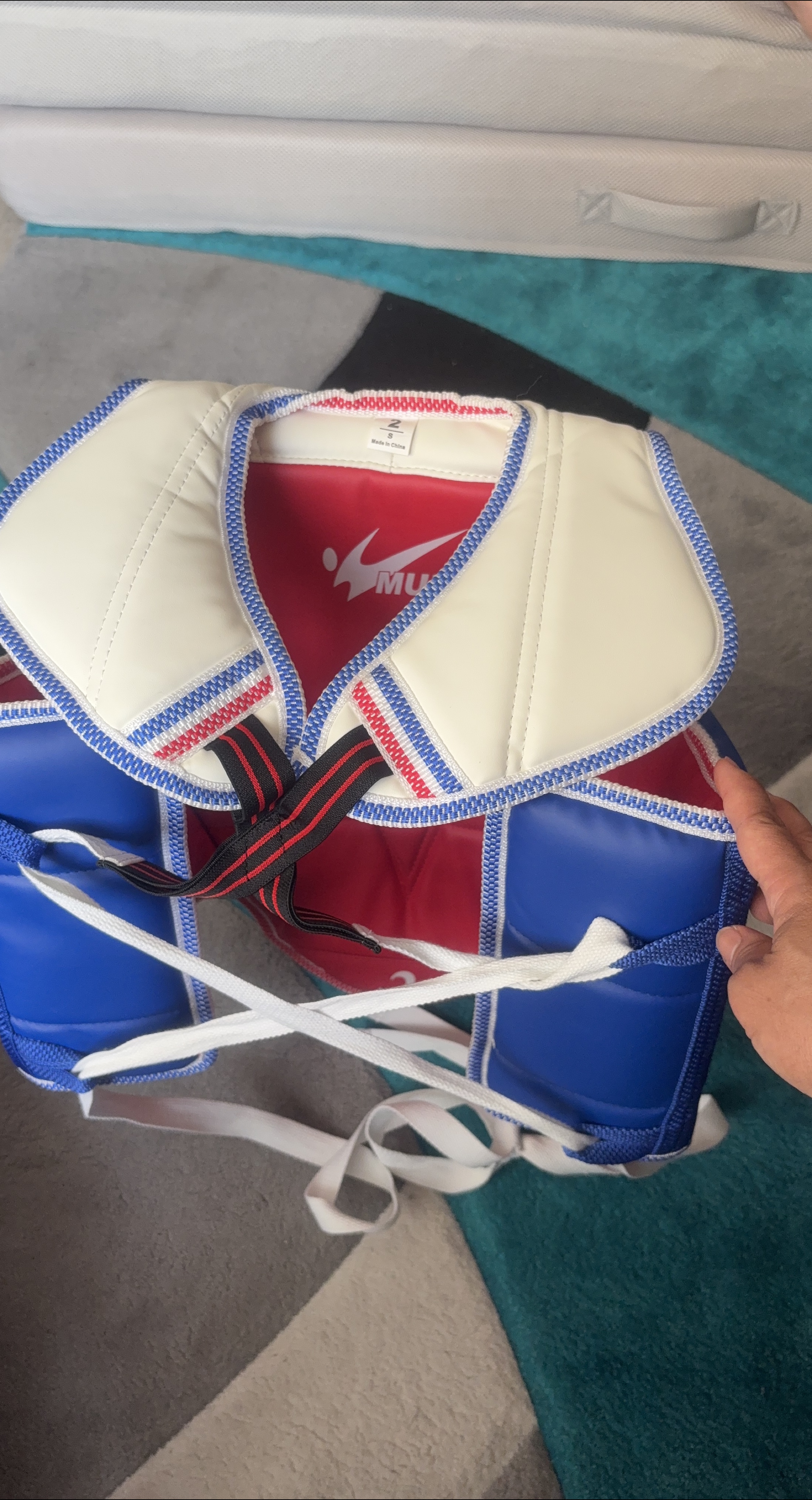 Mooto Taekwondo Body Protector - Size Small