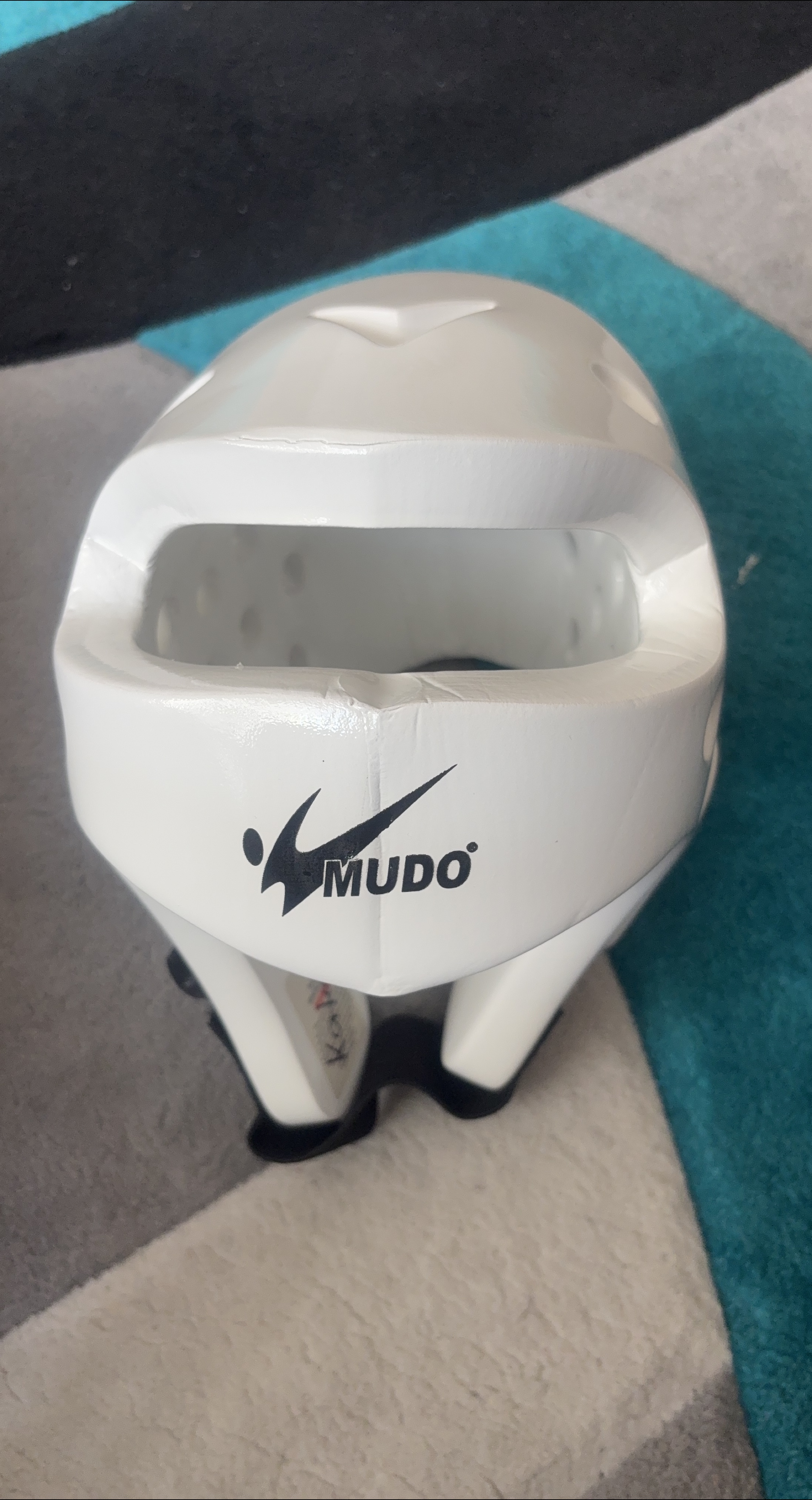 Mudo Taekwondo Headgear - White