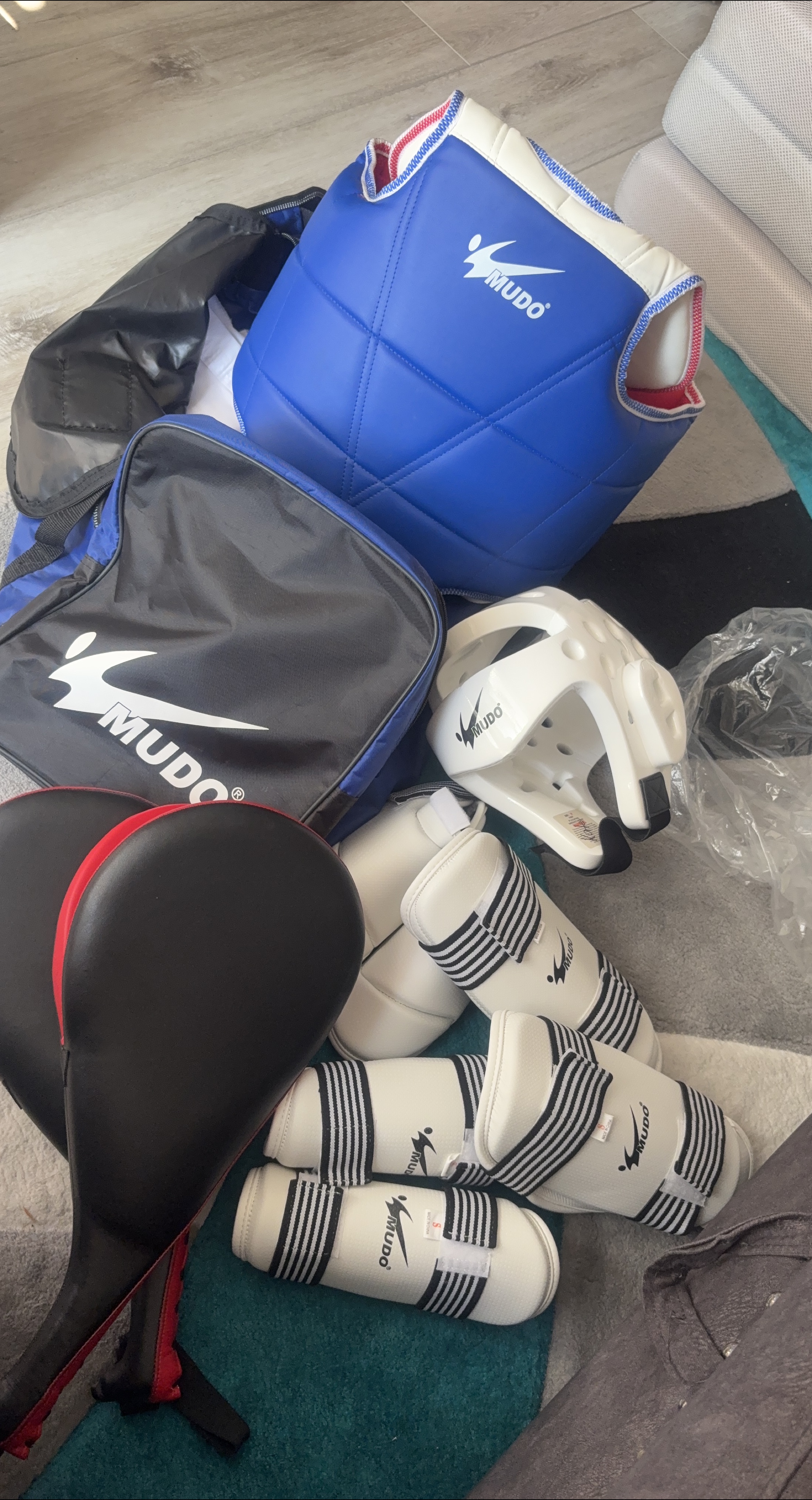 Mudo Martial Arts Protective Gear Set