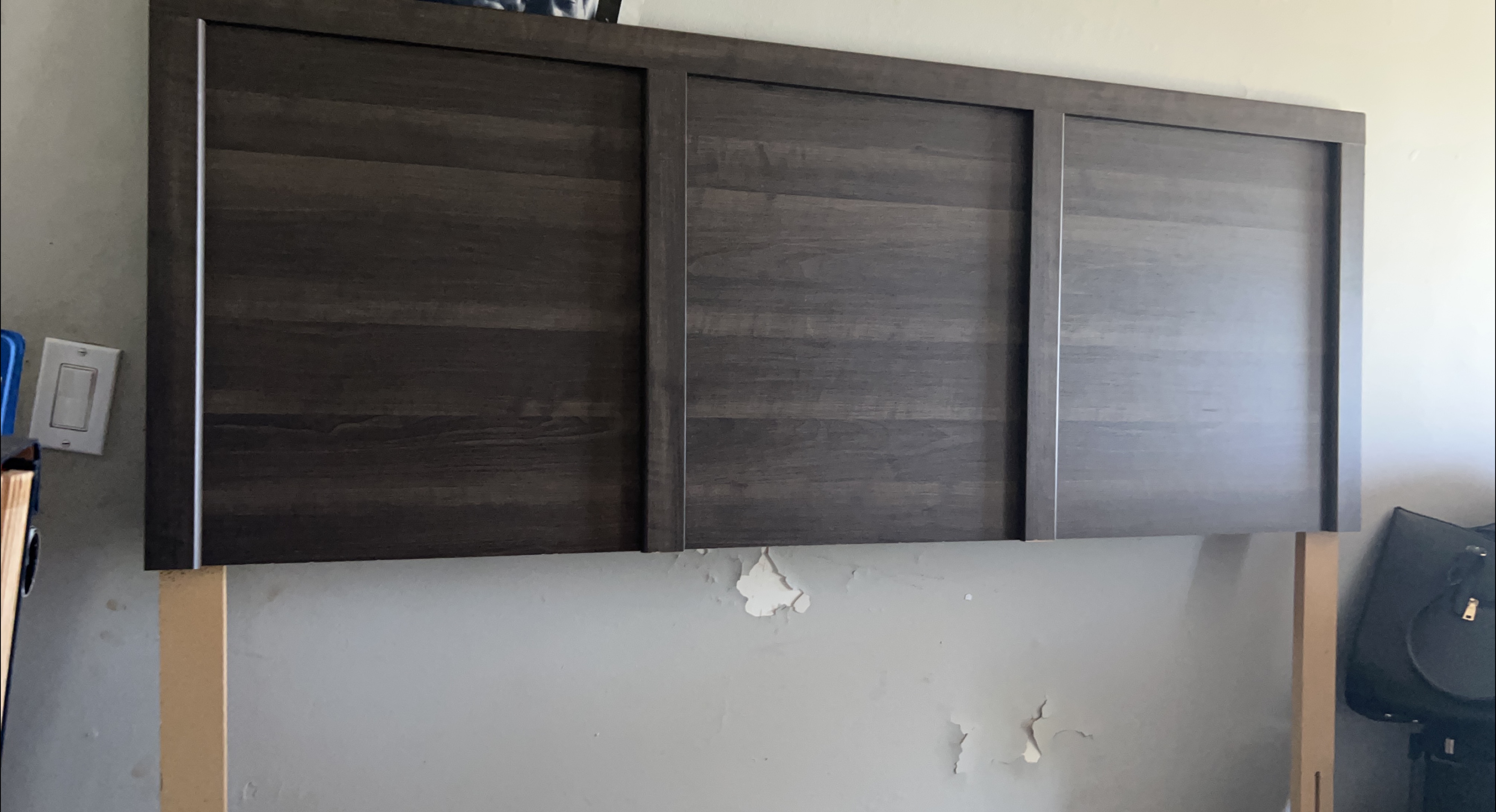 Headboard - Brown Wood thumbnail