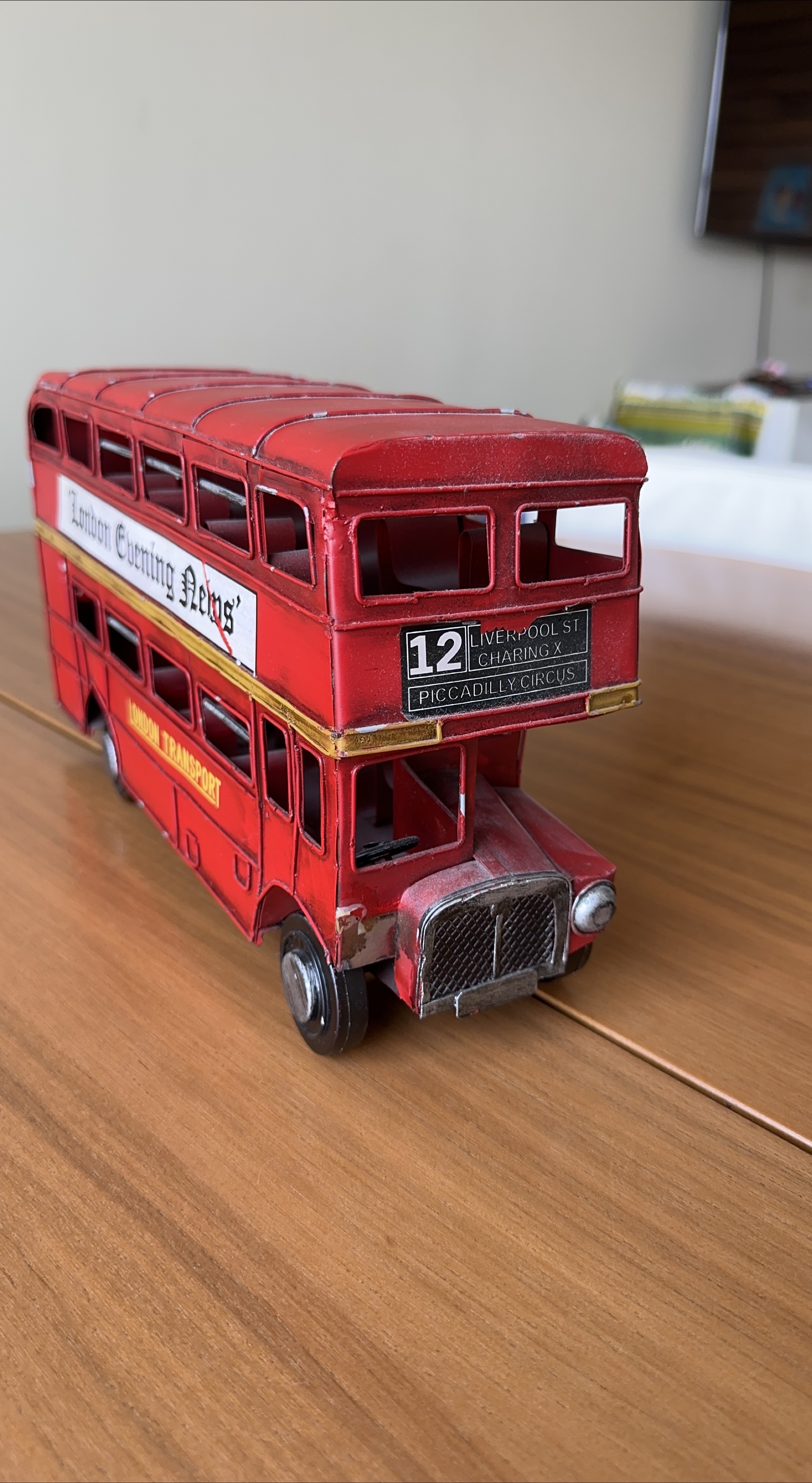 London Transport Double Decker Bus Model thumbnail