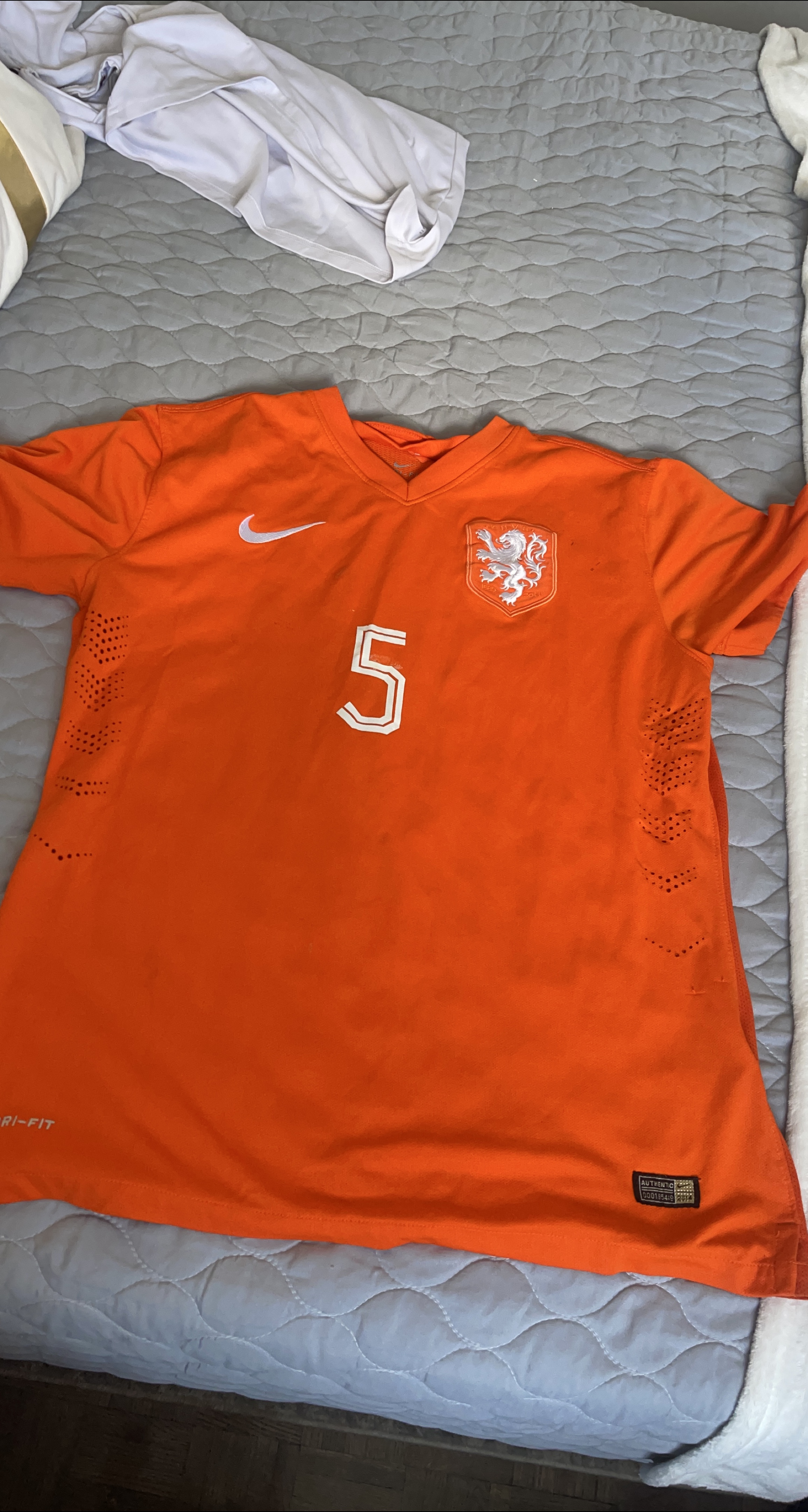 Nike Netherlands Soccer Jersey - Size M thumbnail
