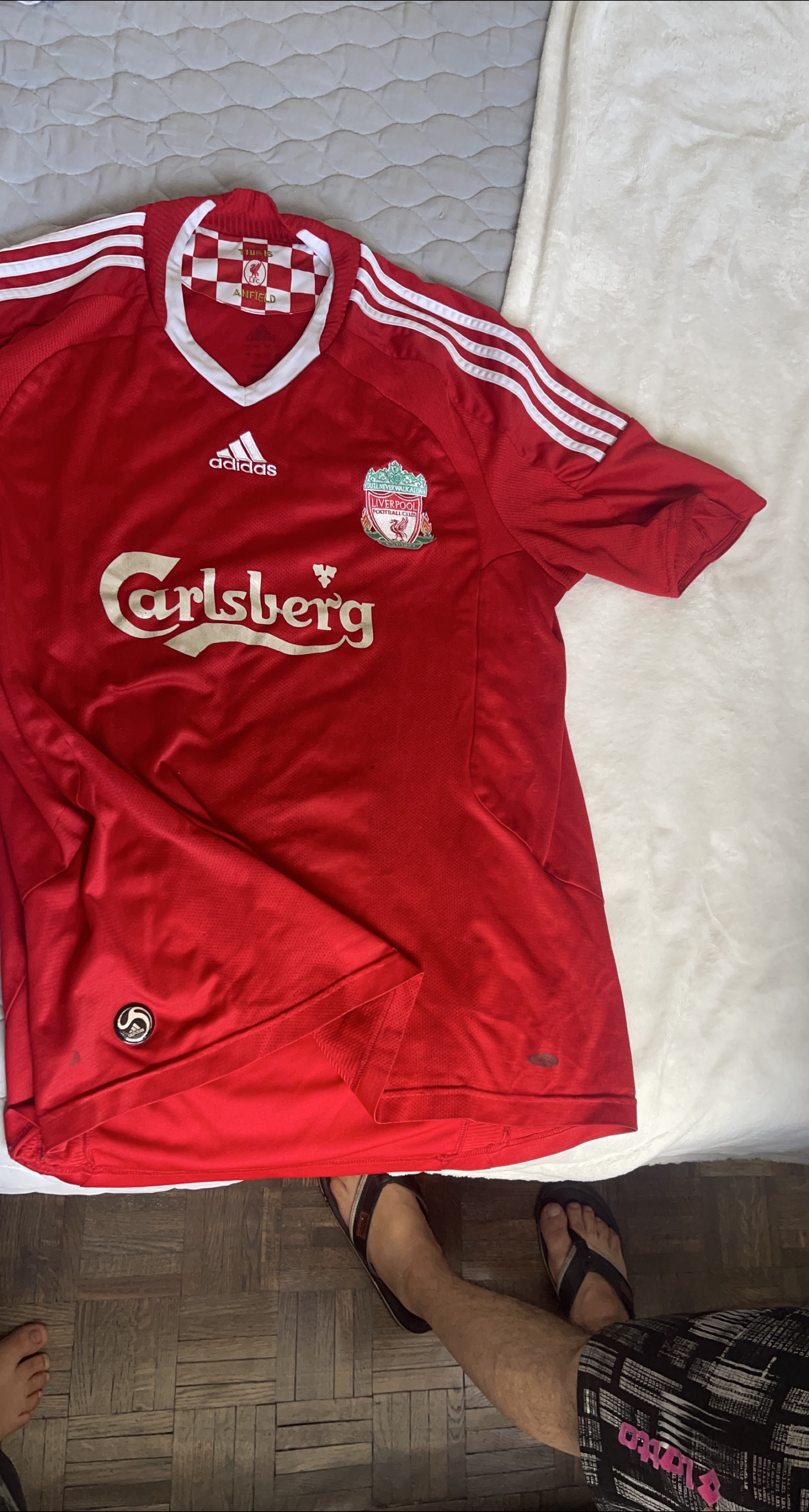 Adidas Liverpool Carlsberg Jersey thumbnail