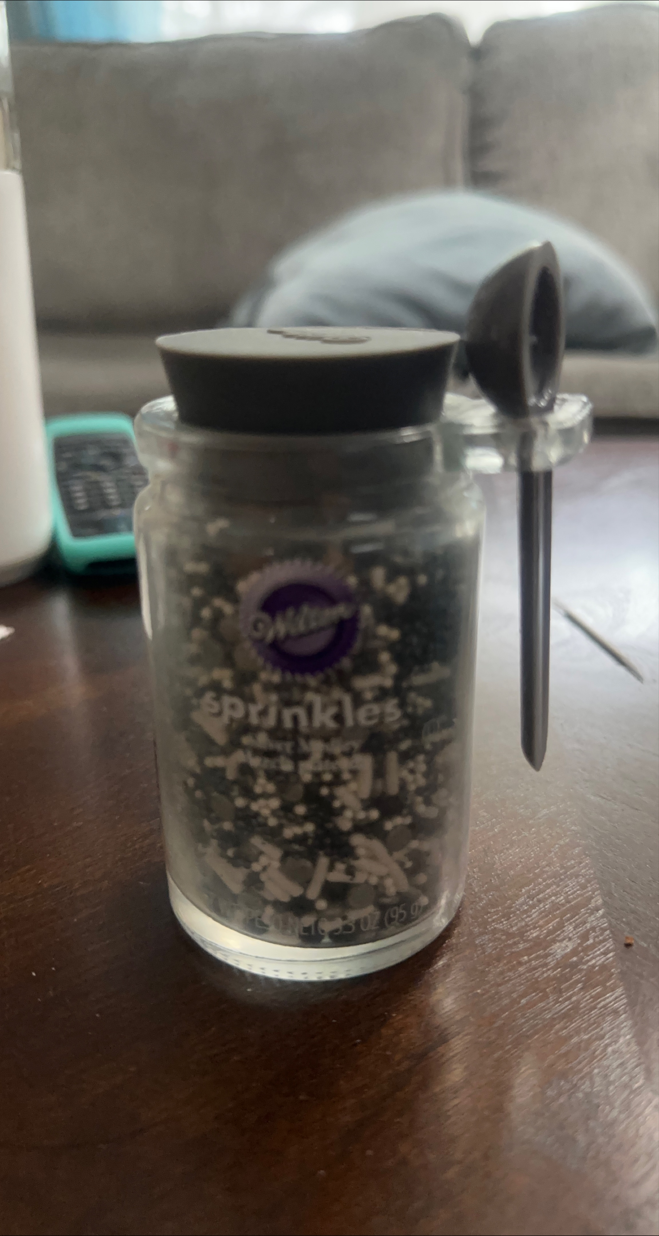Wilton Black Silver Sprinkles thumbnail