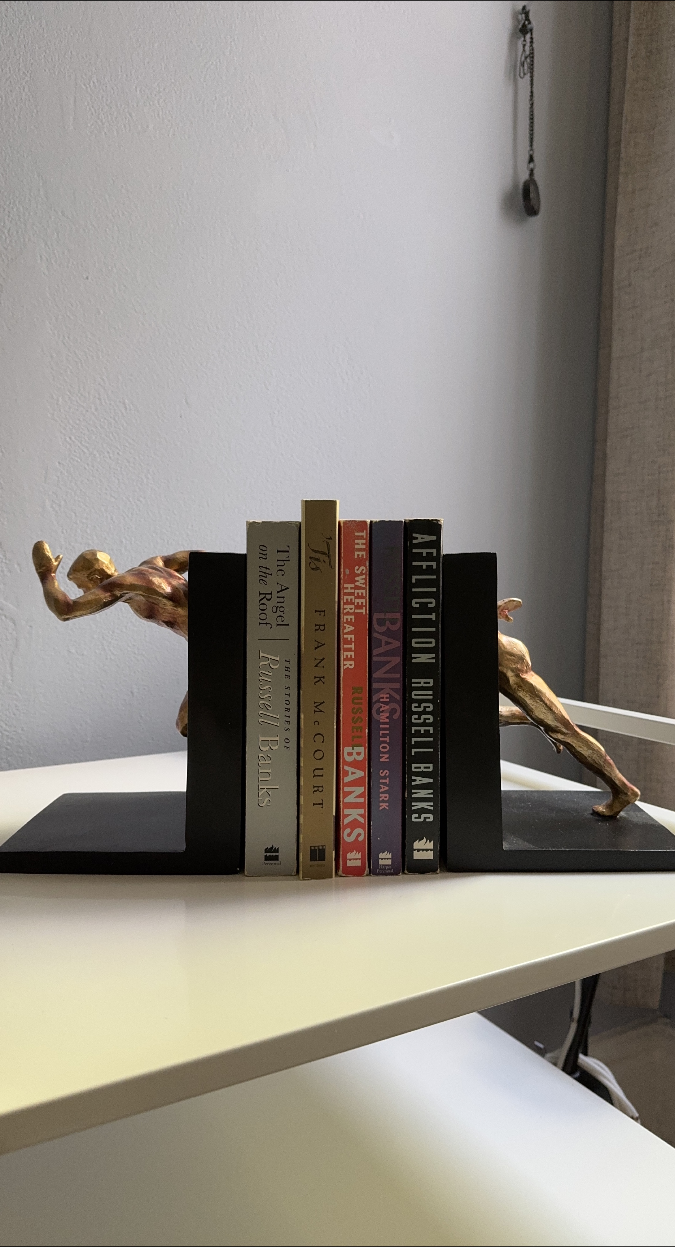 Runner Bookends - Black & Gold thumbnail