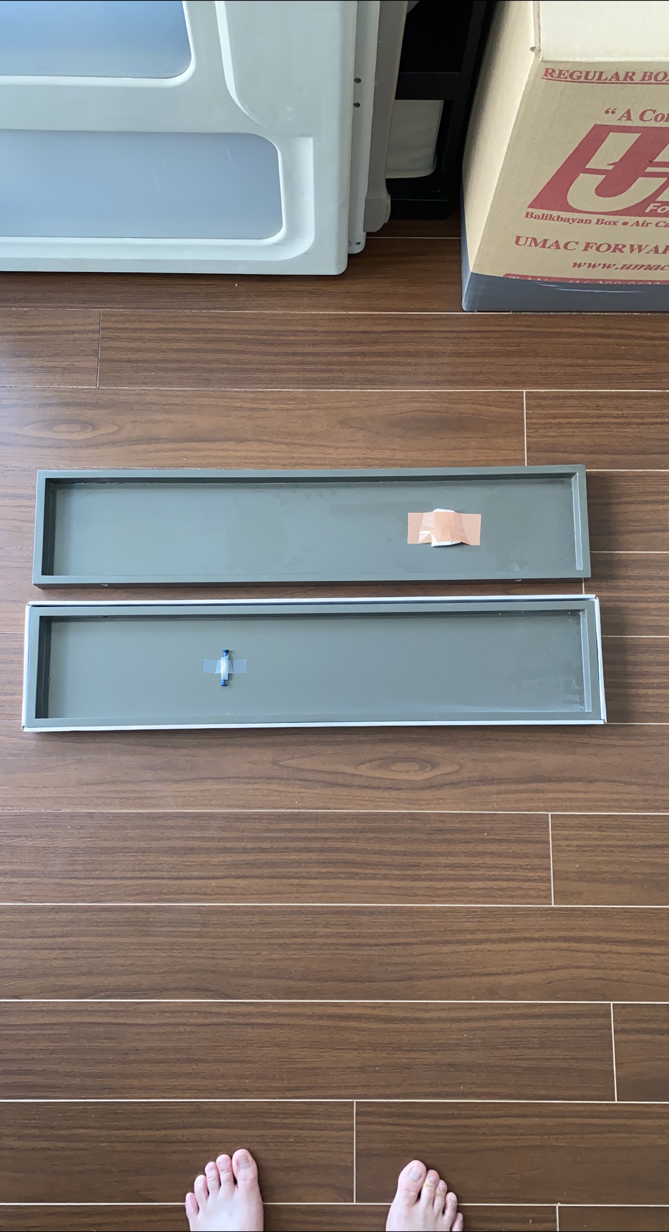 Grey shelf - wall mount thumbnail