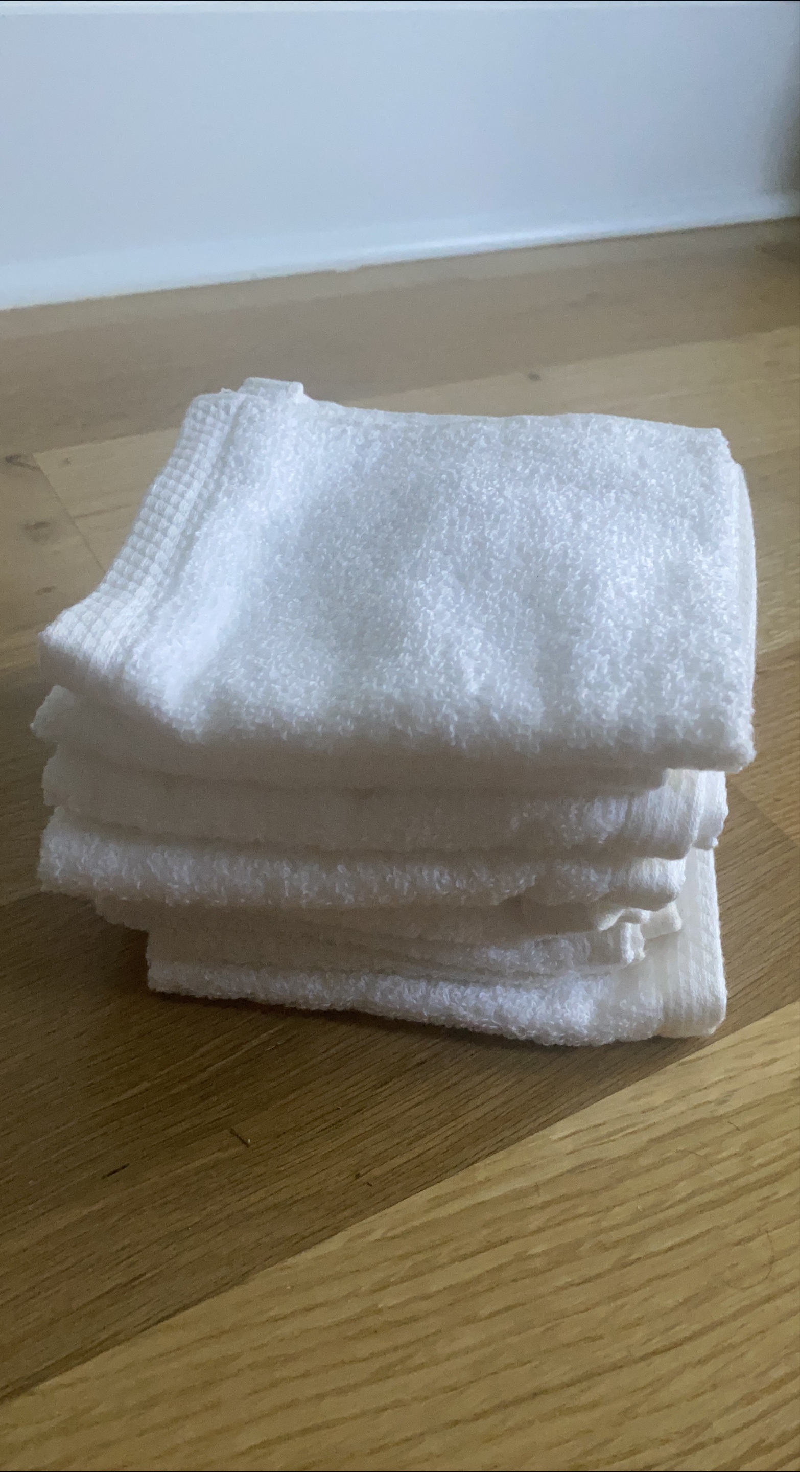 White Terry Cloth Towels (set of 9) thumbnail