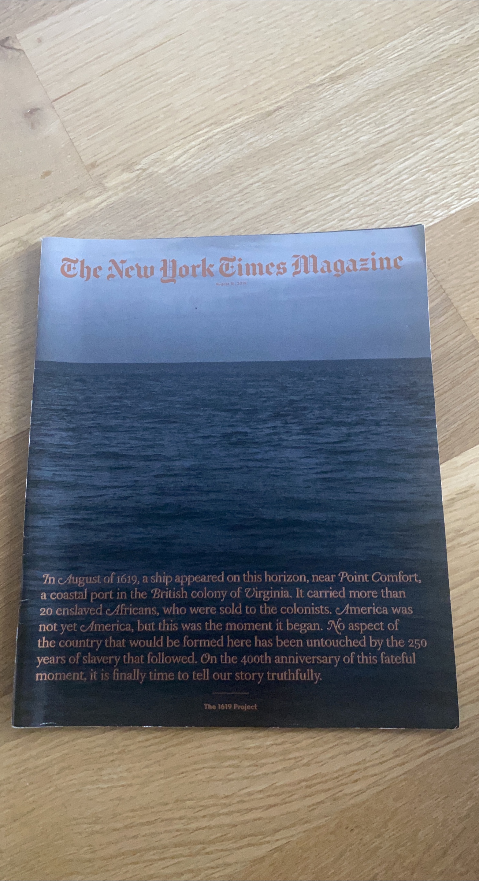 The New York Times Magazine August 18, 2019 thumbnail