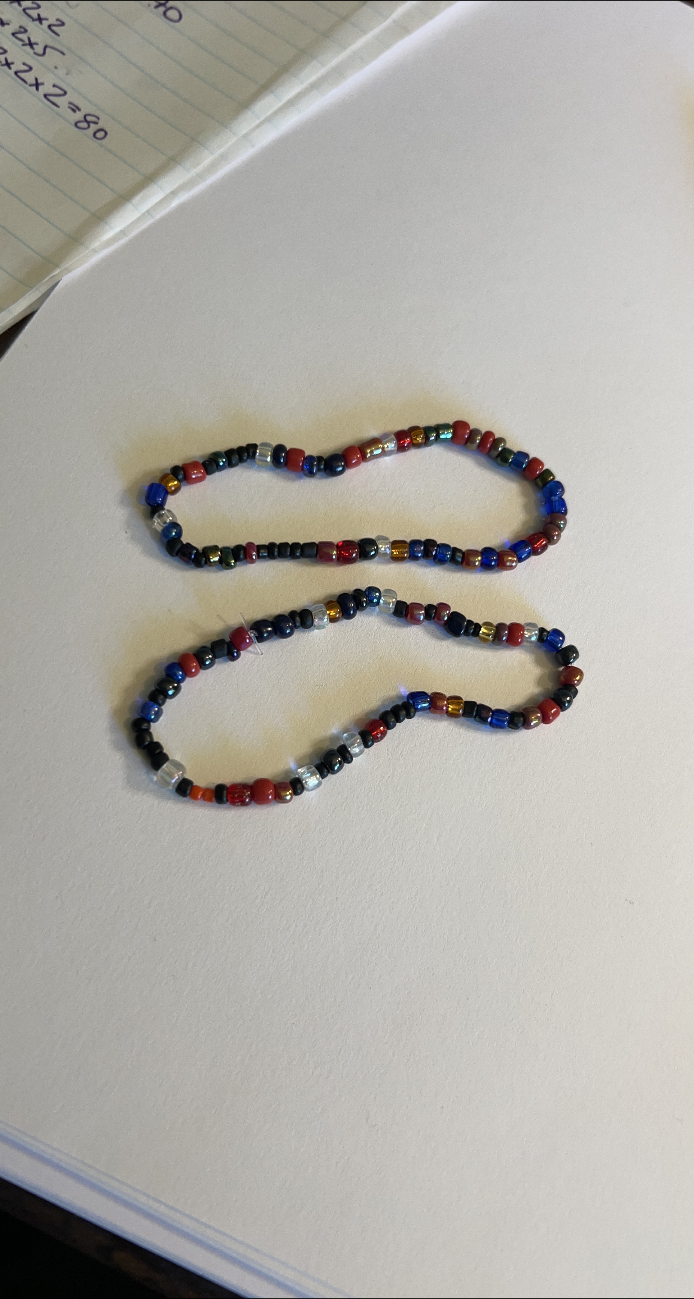 Handmade Beaded Bracelets - Set of 2 thumbnail