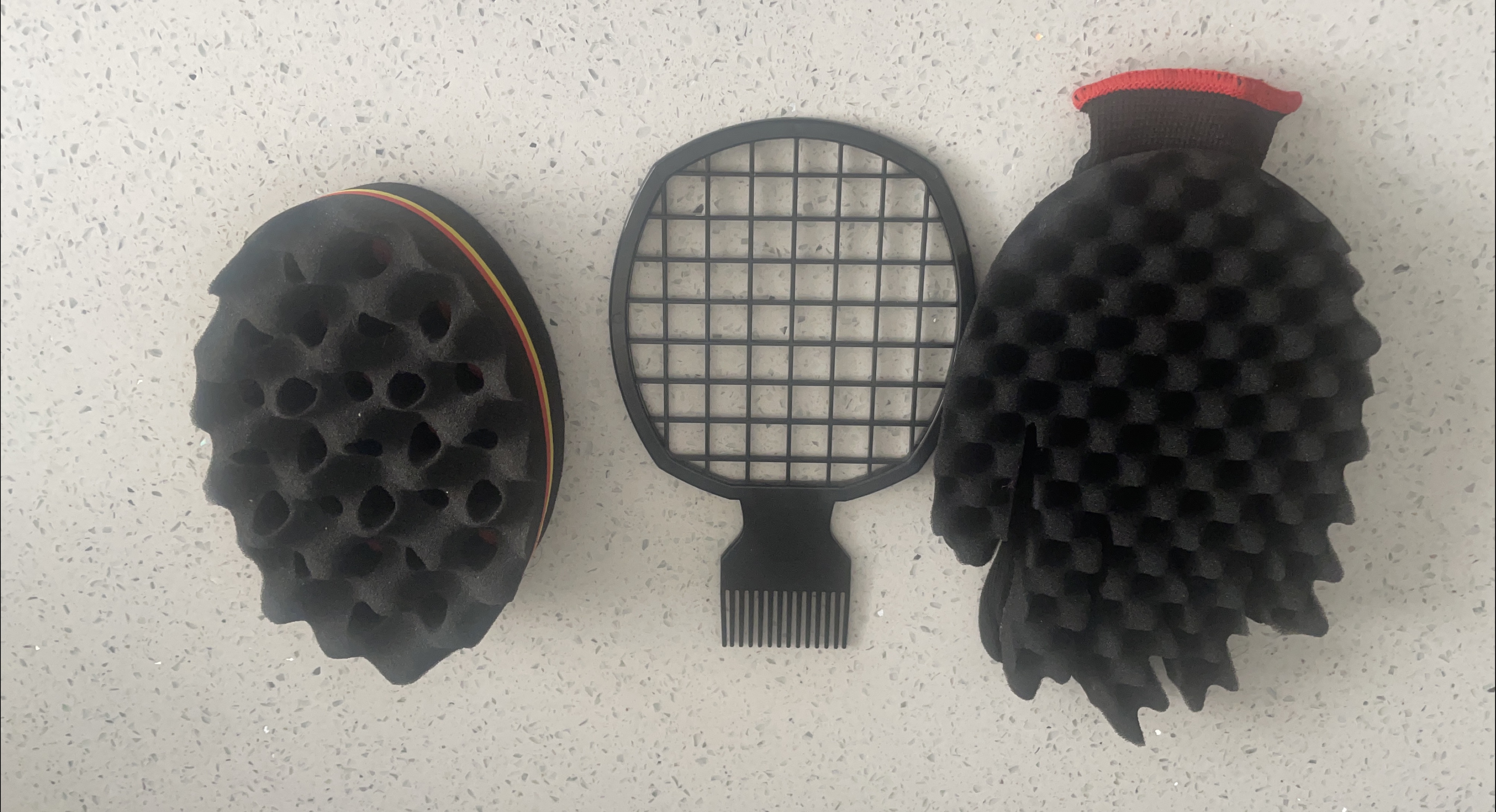Hair Twist Sponges and Comb Set thumbnail