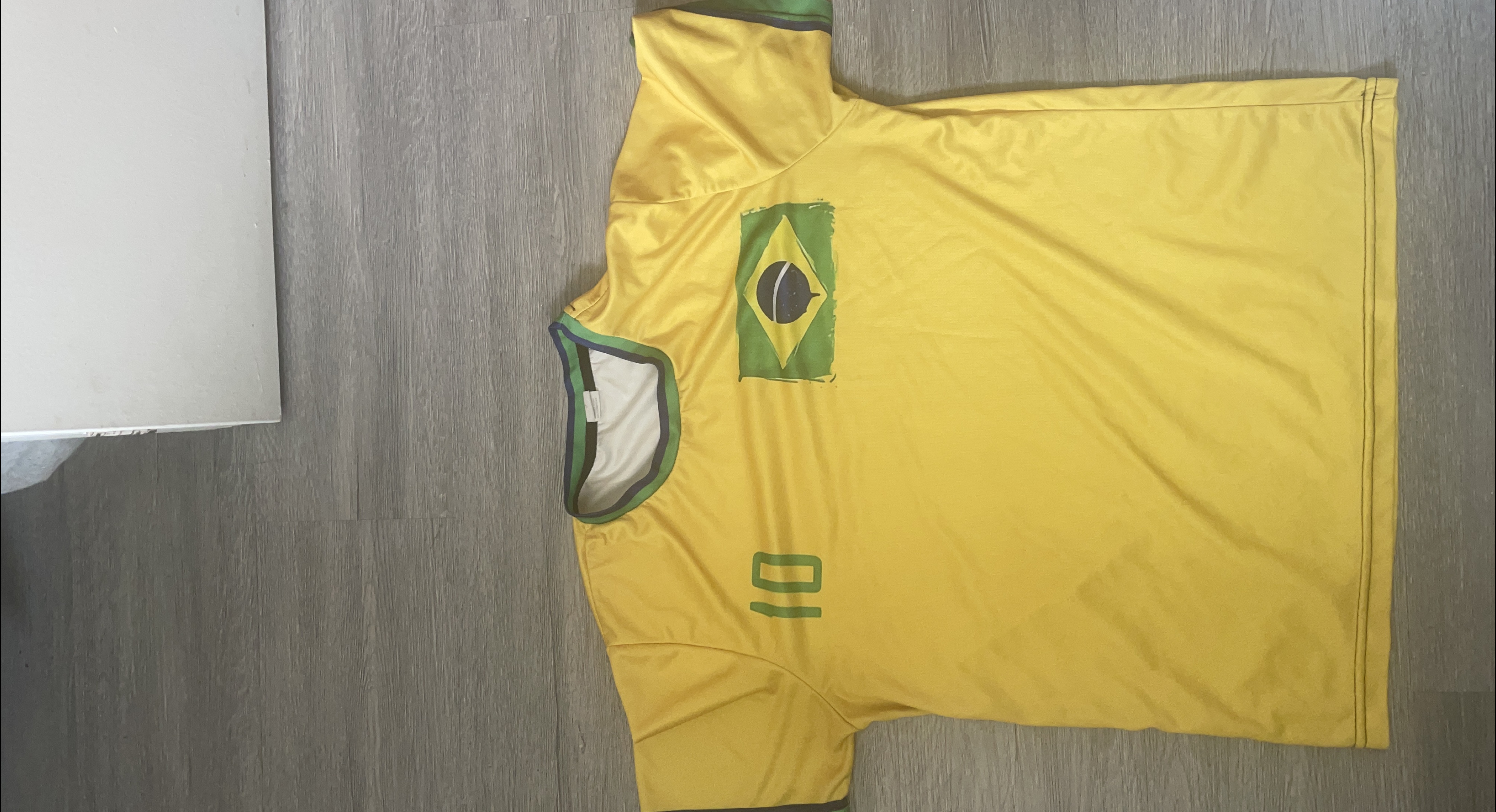 Brazil Soccer Jersey - Yellow thumbnail