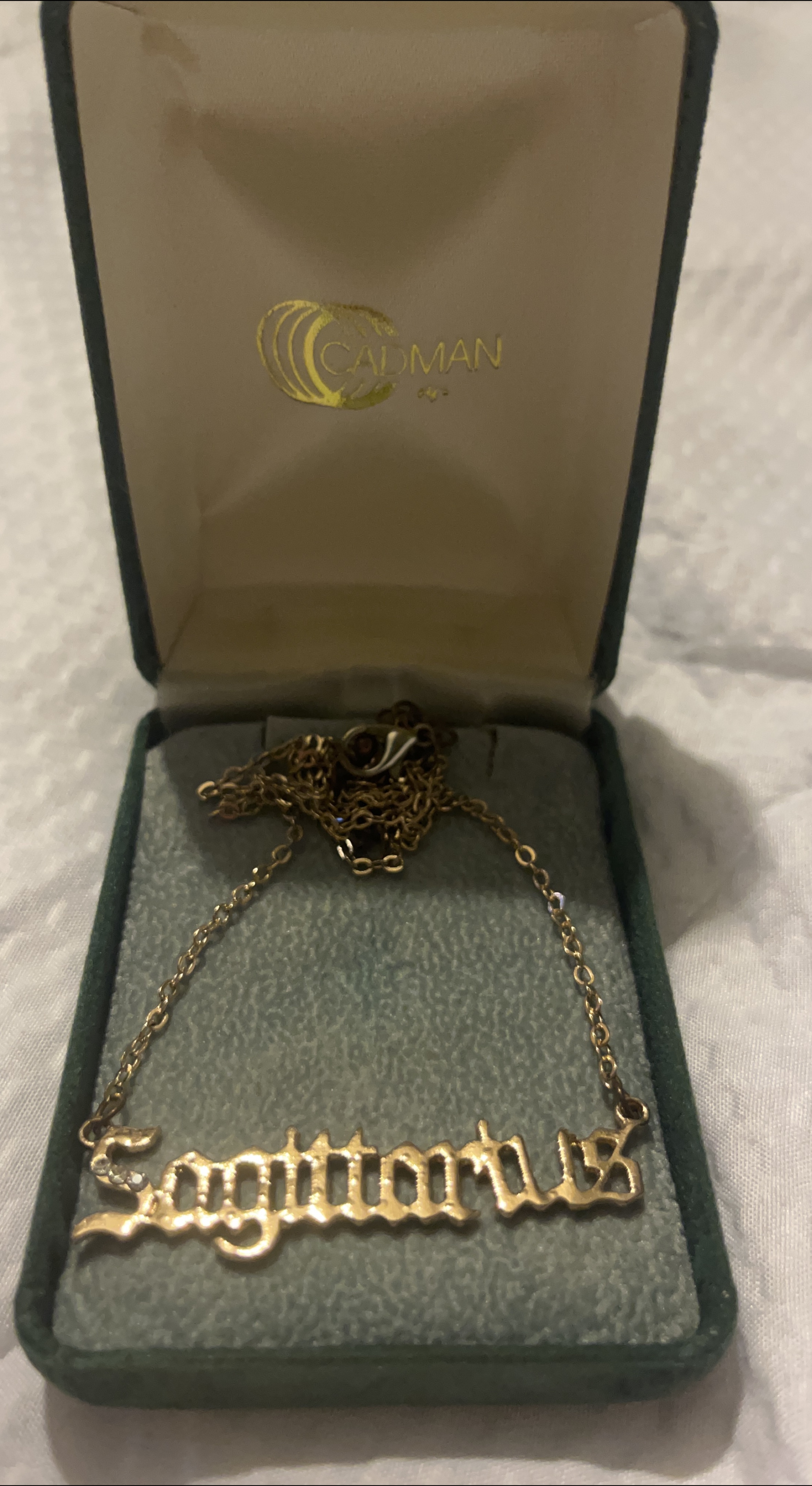Cadman Sagittarius Gold Necklace thumbnail